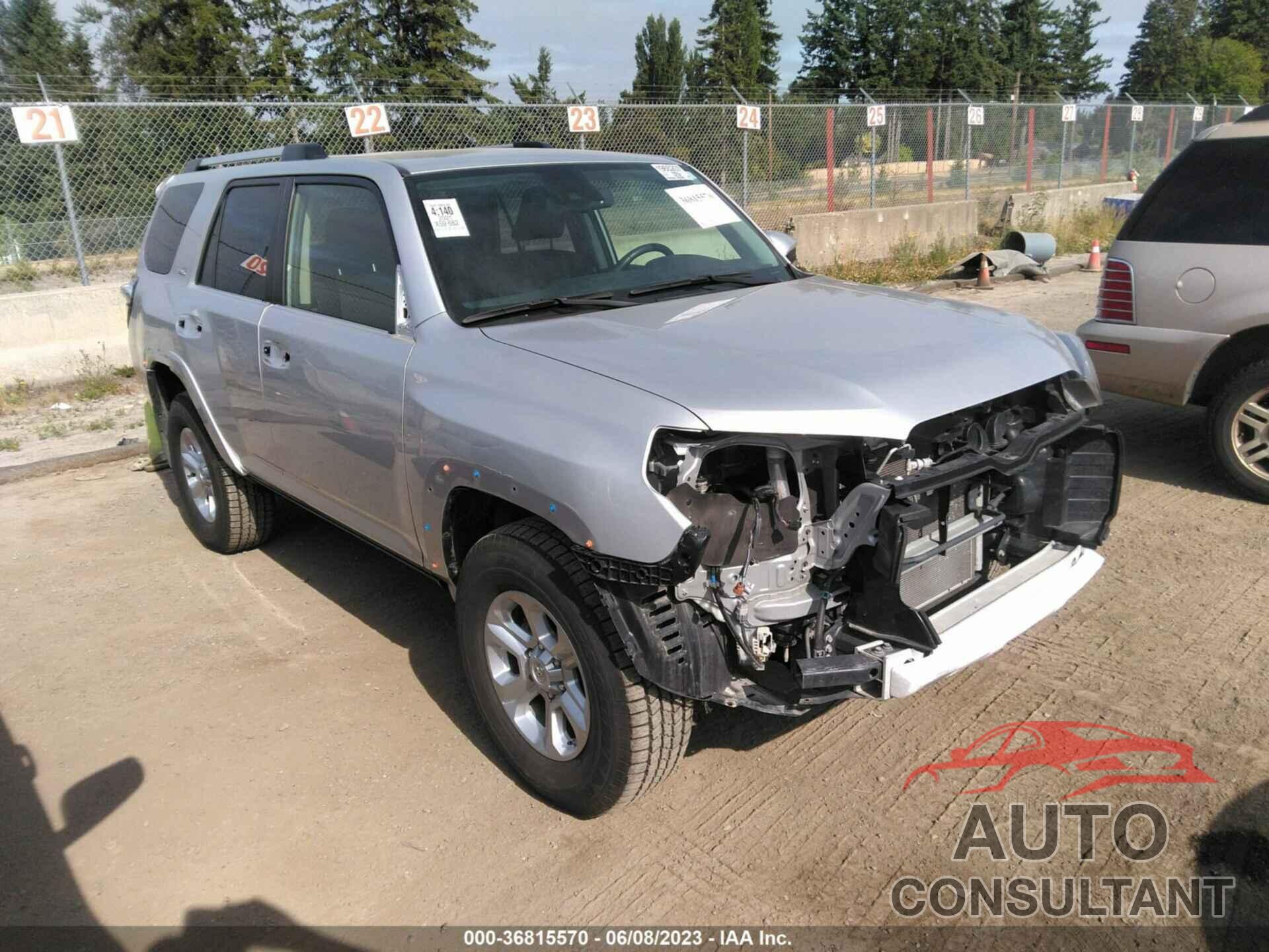 TOYOTA 4RUNNER 2021 - JTEEU5JR2M5235492