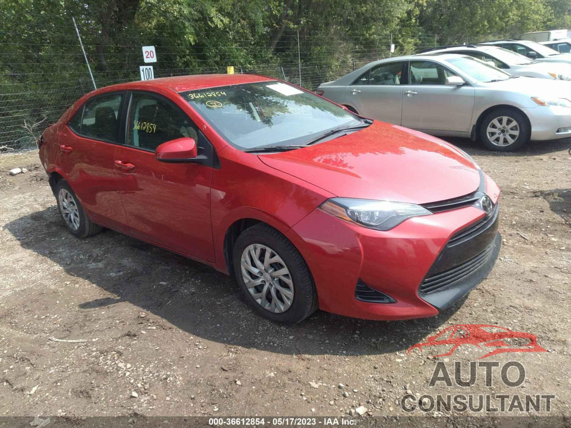 TOYOTA COROLLA 2017 - 2T1BURHE6HC892869