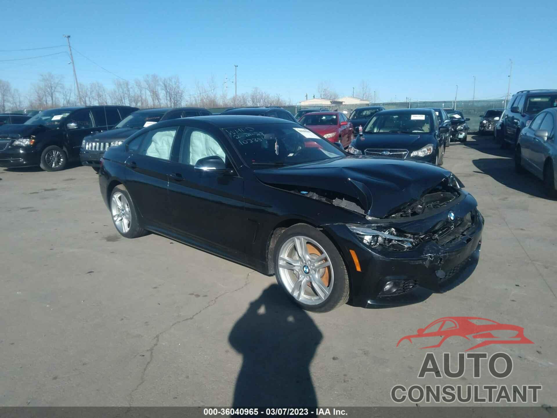 BMW 4 SERIES 2019 - WBA4J7C5XKBM74184