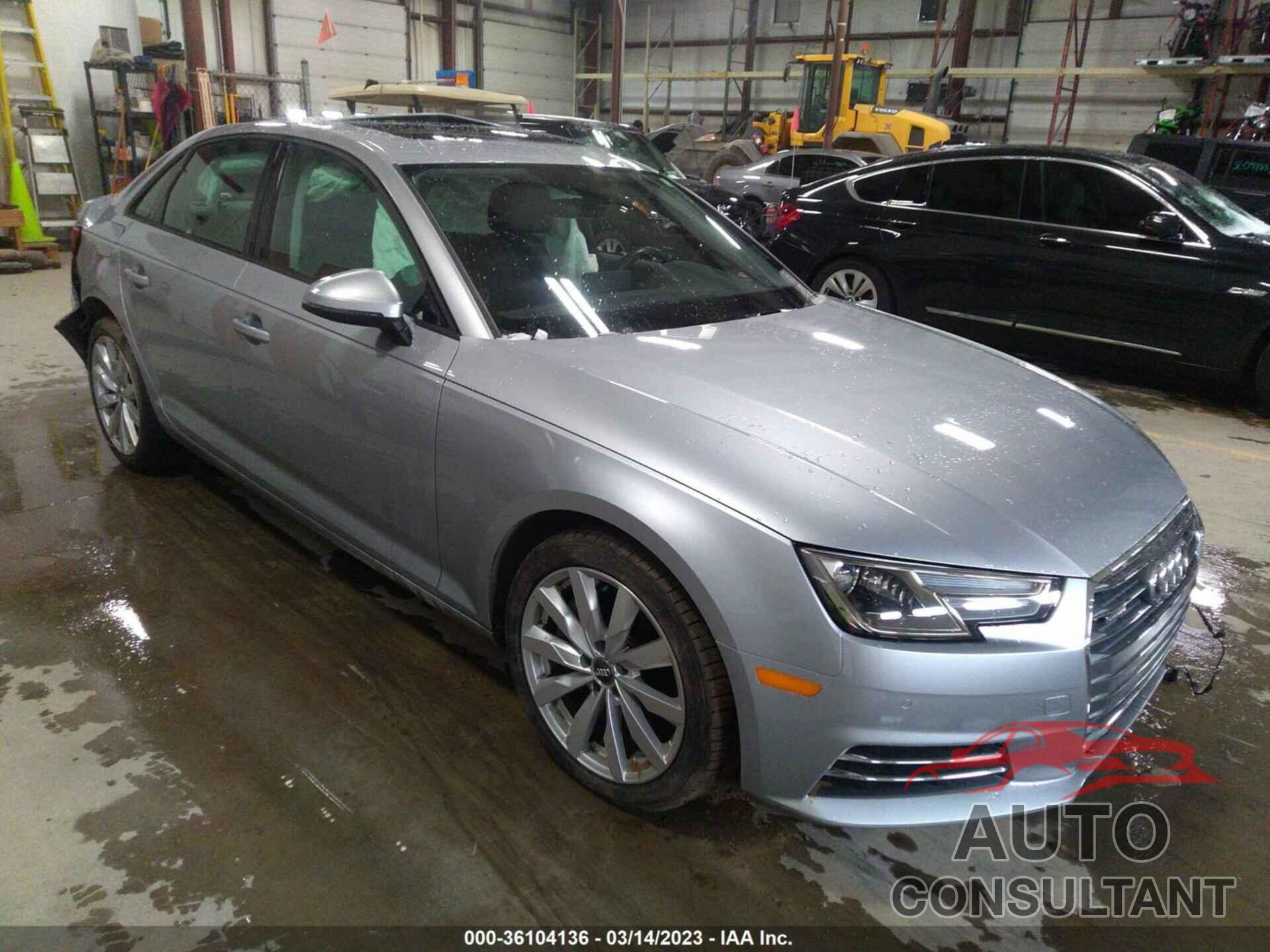 AUDI A4 2017 - WAUANAF41HN002907