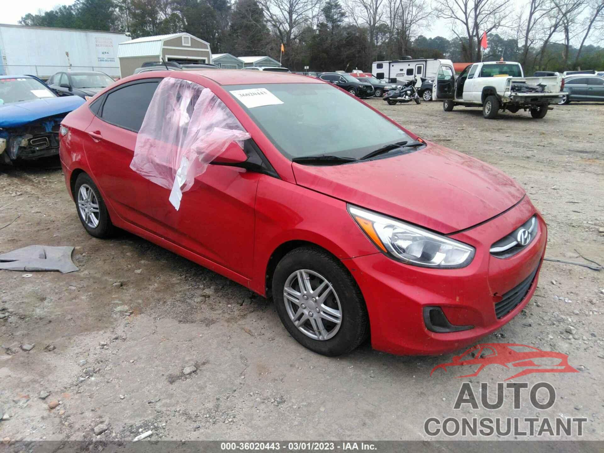 HYUNDAI ACCENT 2016 - KMHCT4AE3GU123683