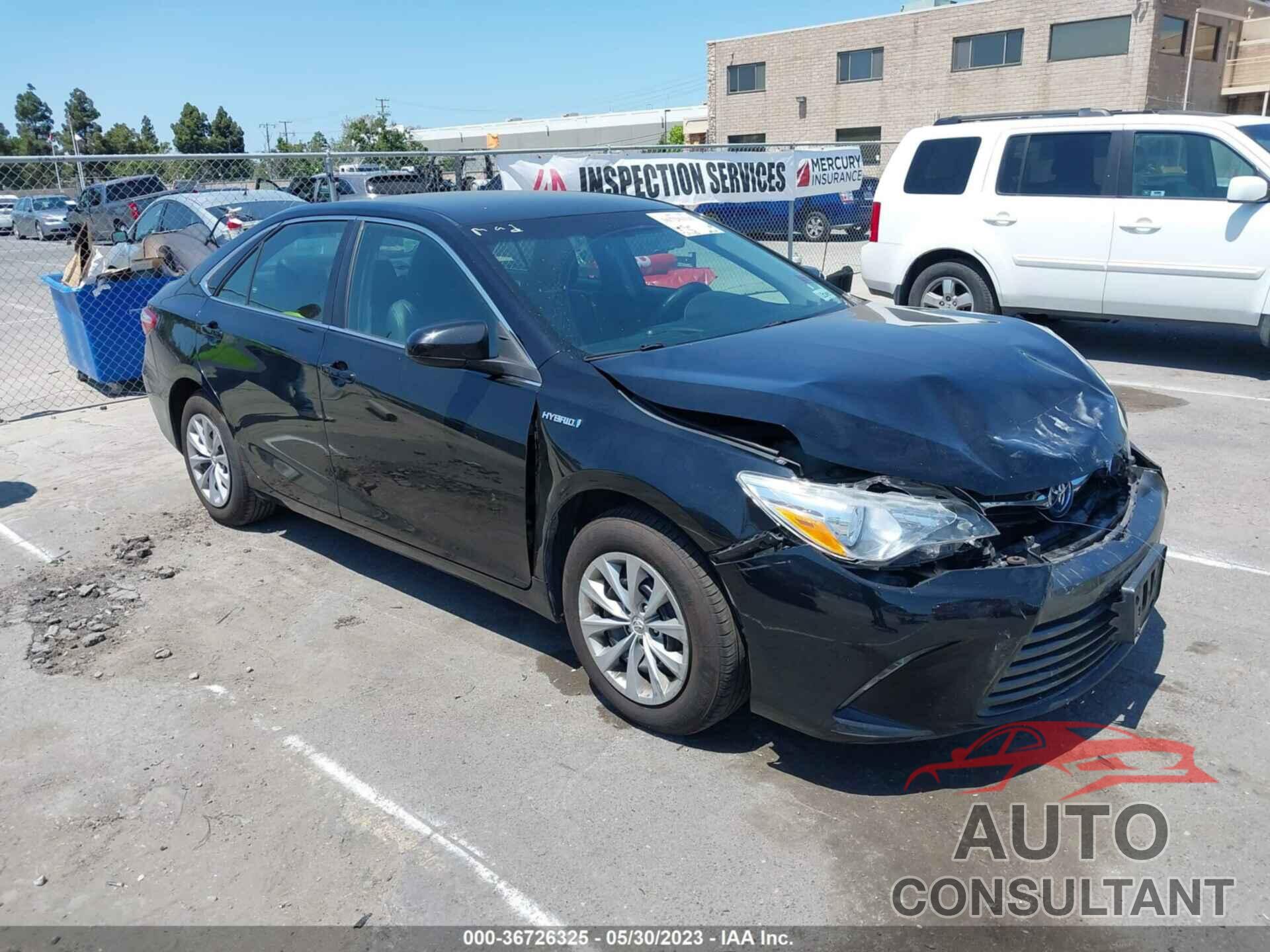 TOYOTA CAMRY 2017 - 4T1BD1FKXHU207149