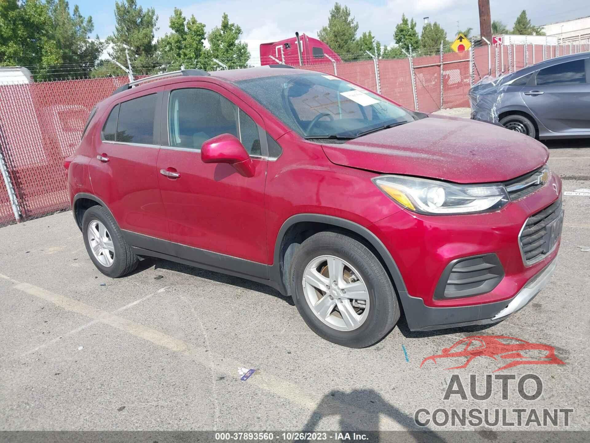 CHEVROLET TRAX 2018 - 3GNCJLSB1JL288455