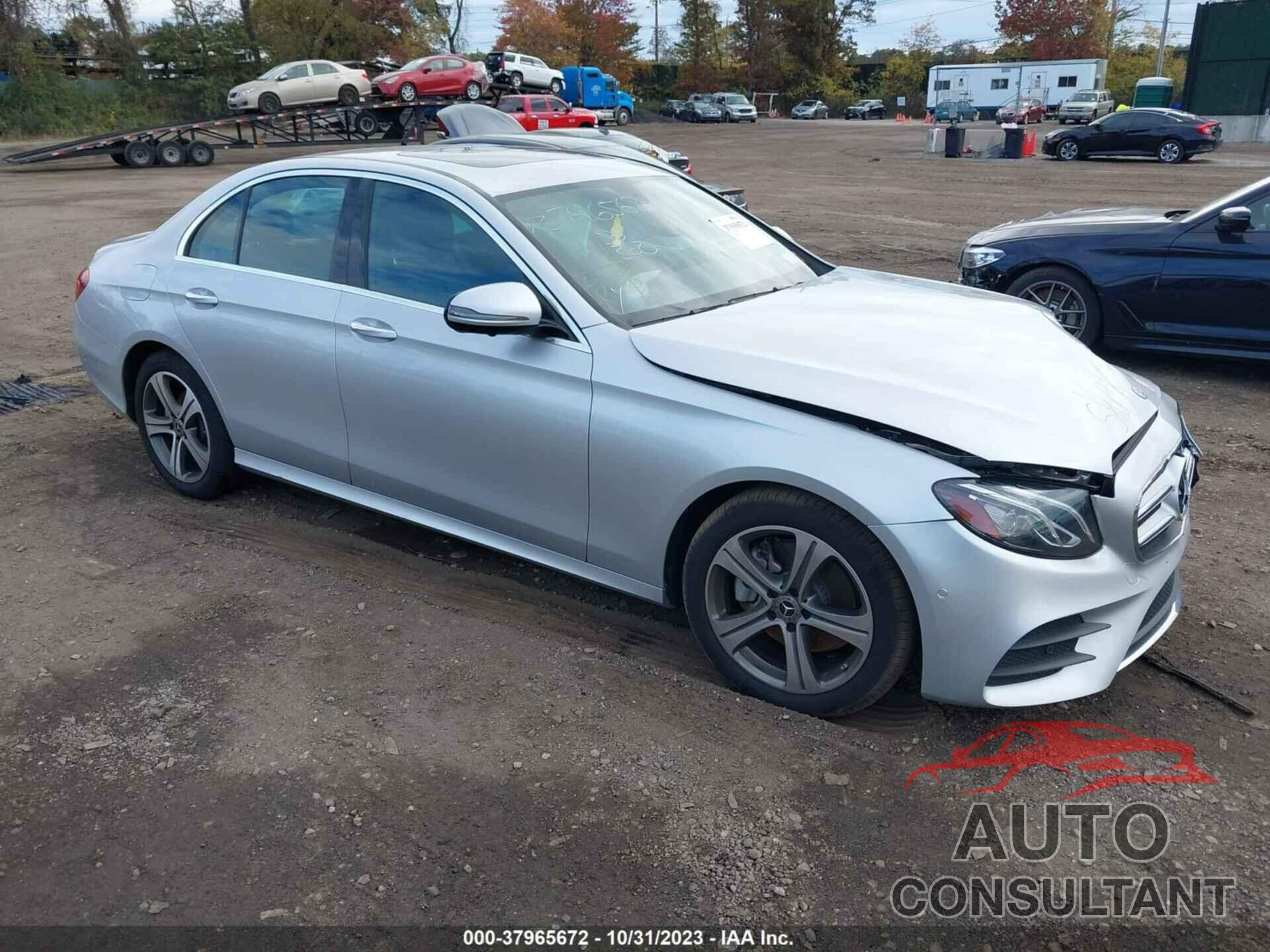 MERCEDES-BENZ E-CLASS 2019 - WDDZF4KB8KA566552