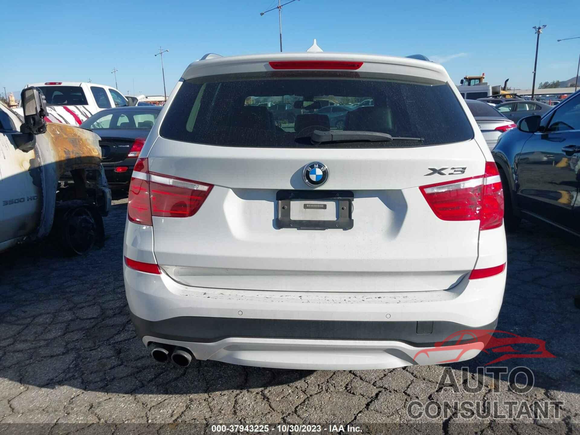 BMW X3 2016 - 5UXWX7C52G0S17158