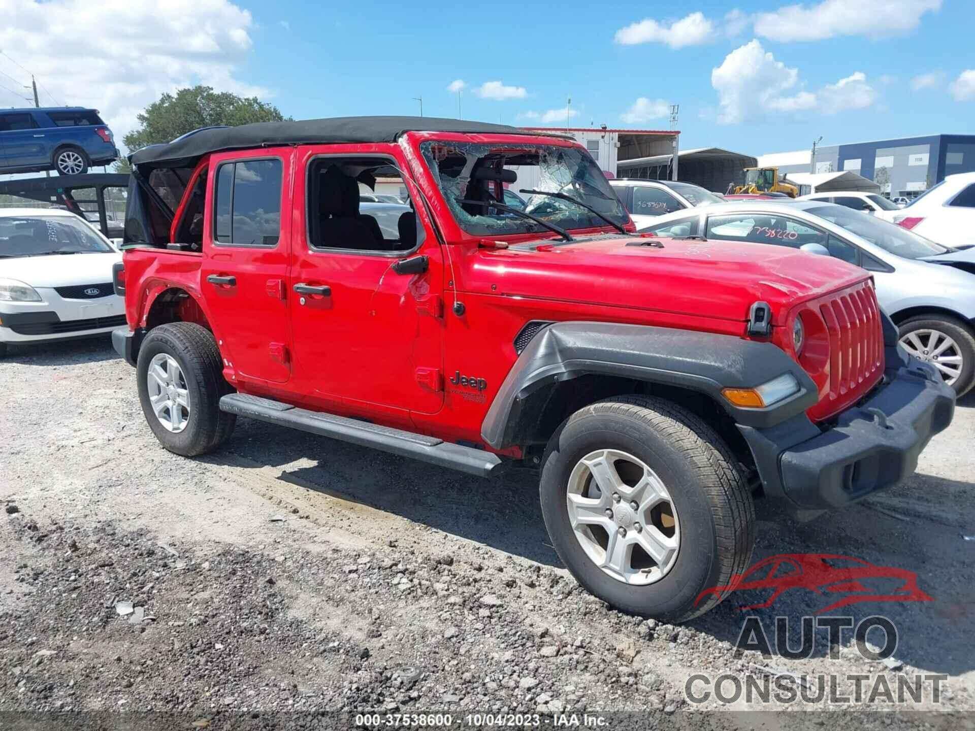 JEEP WRANGLER UNLIMITED 2021 - 1C4HJXDG5MW785389