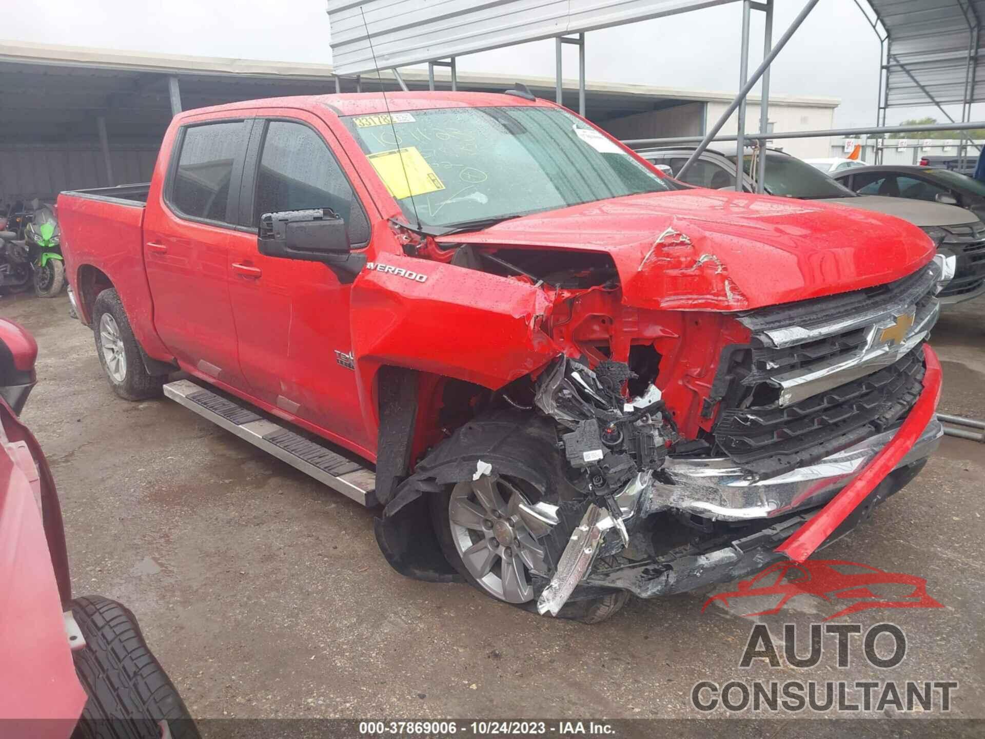 CHEVROLET SILVERADO 1500 2022 - 1GCPACEK9NZ593772