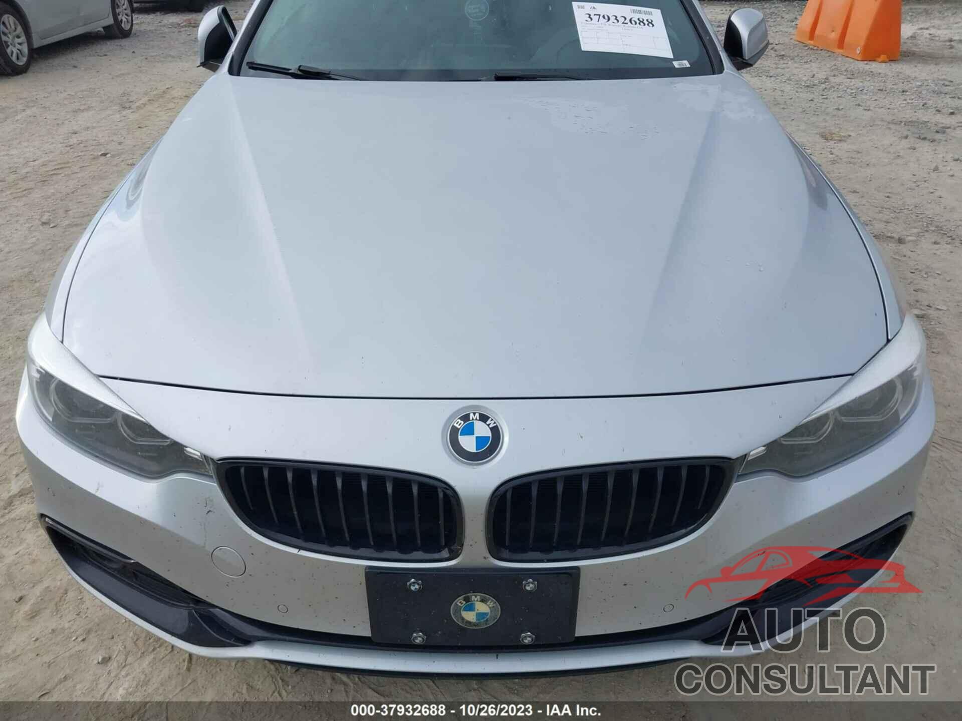 BMW 4 SERIES 2019 - WBA4J1C56KBM19146