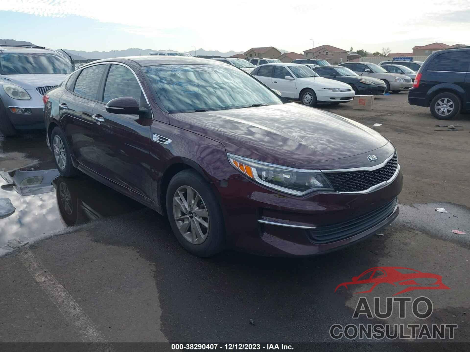 KIA OPTIMA 2016 - 5XXGT4L36GG027280