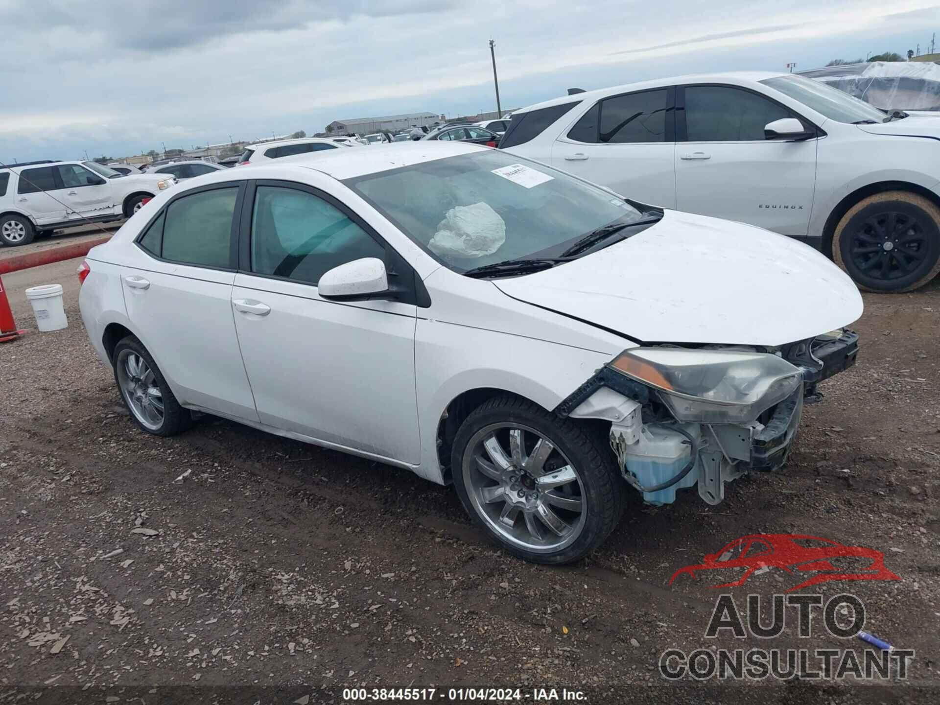 TOYOTA COROLLA 2016 - 5YFBURHEXGP384094