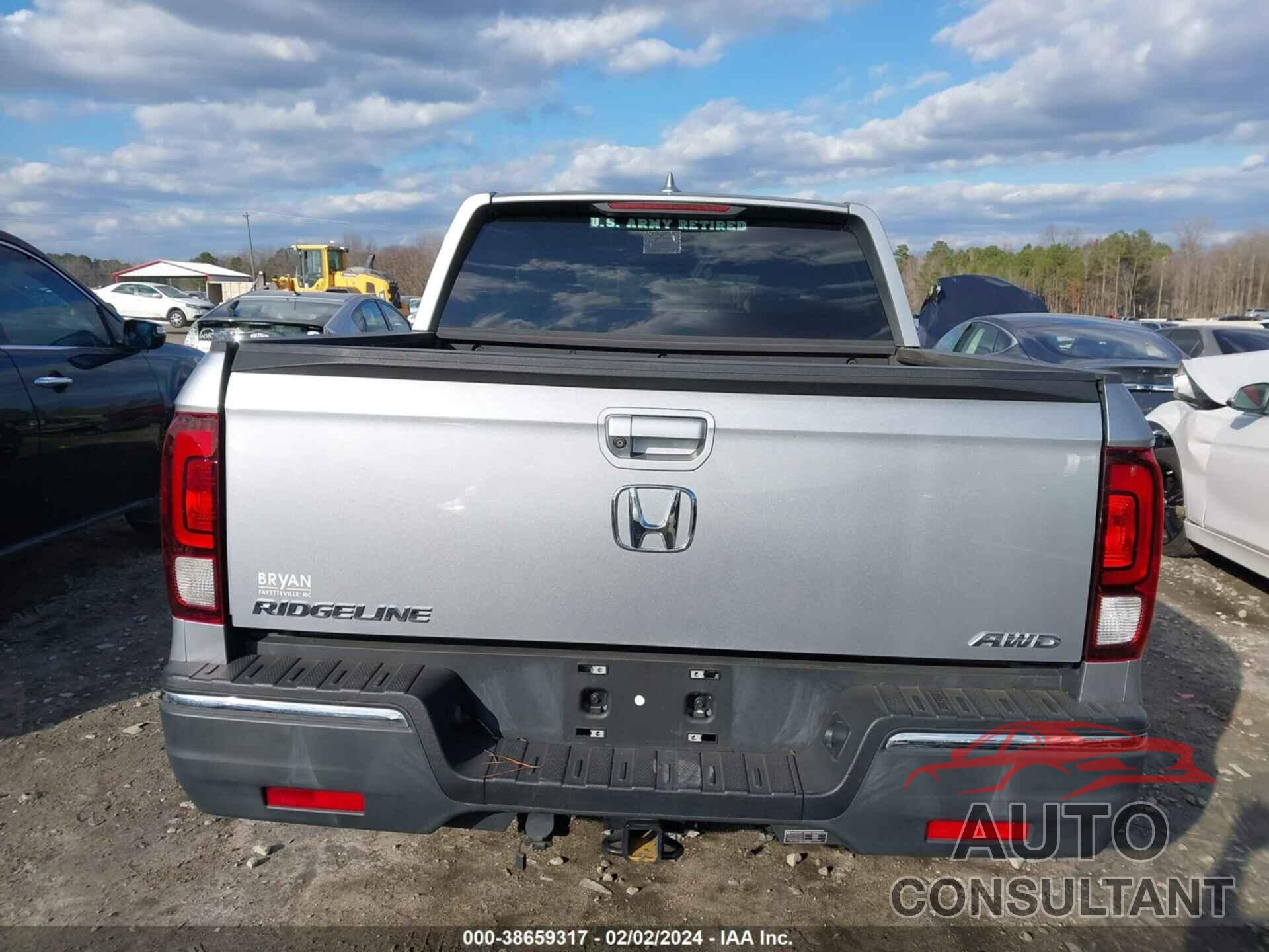 HONDA RIDGELINE 2019 - 5FPYK3F11KB045278