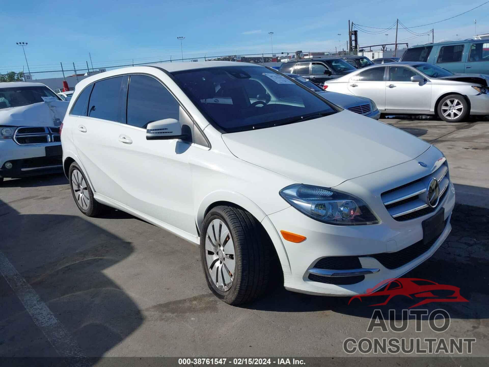 MERCEDES-BENZ B 250E 2017 - WDDVP9AB8HJ015461