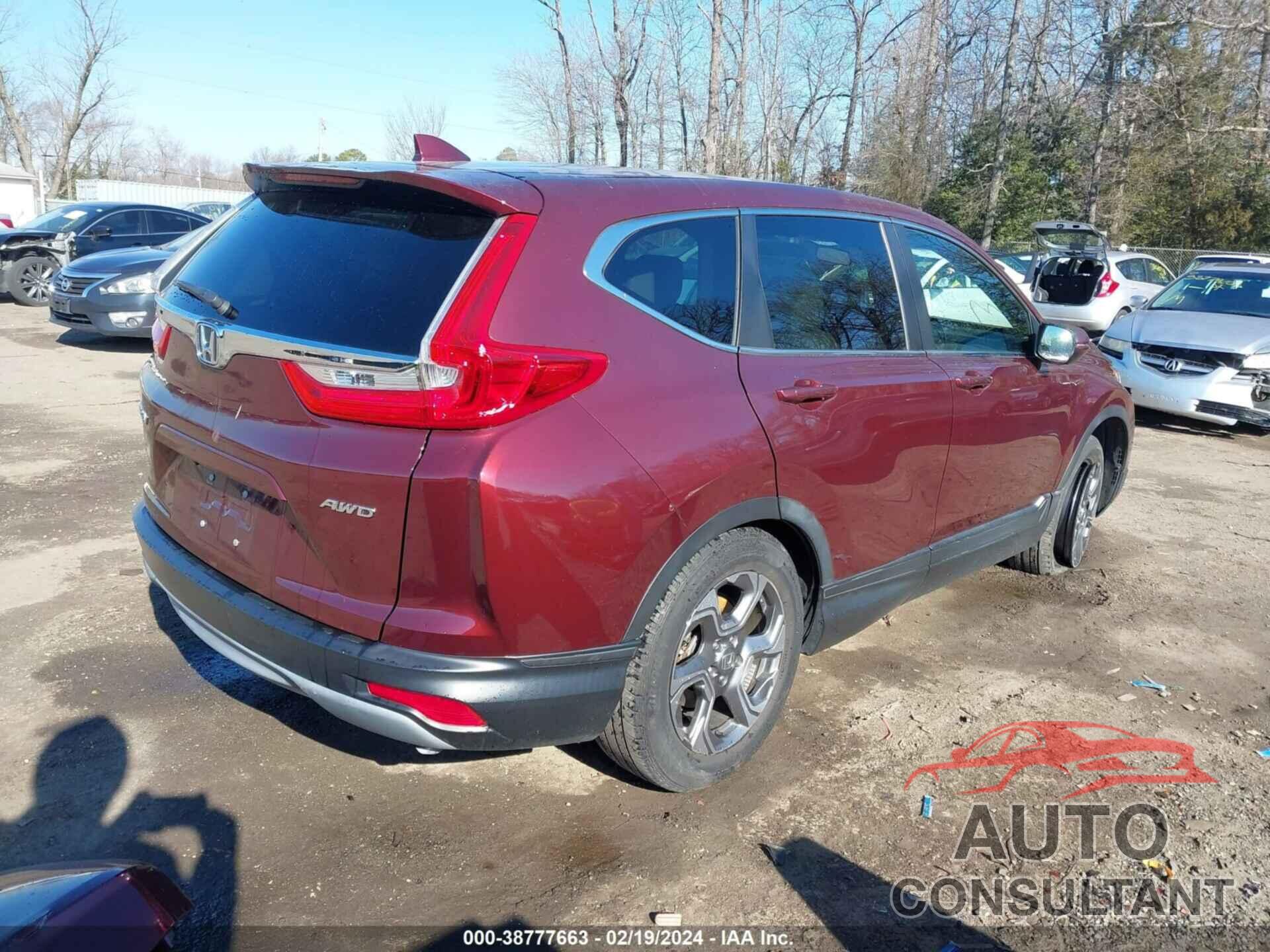 HONDA CR-V 2019 - 5J6RW2H56KL003658