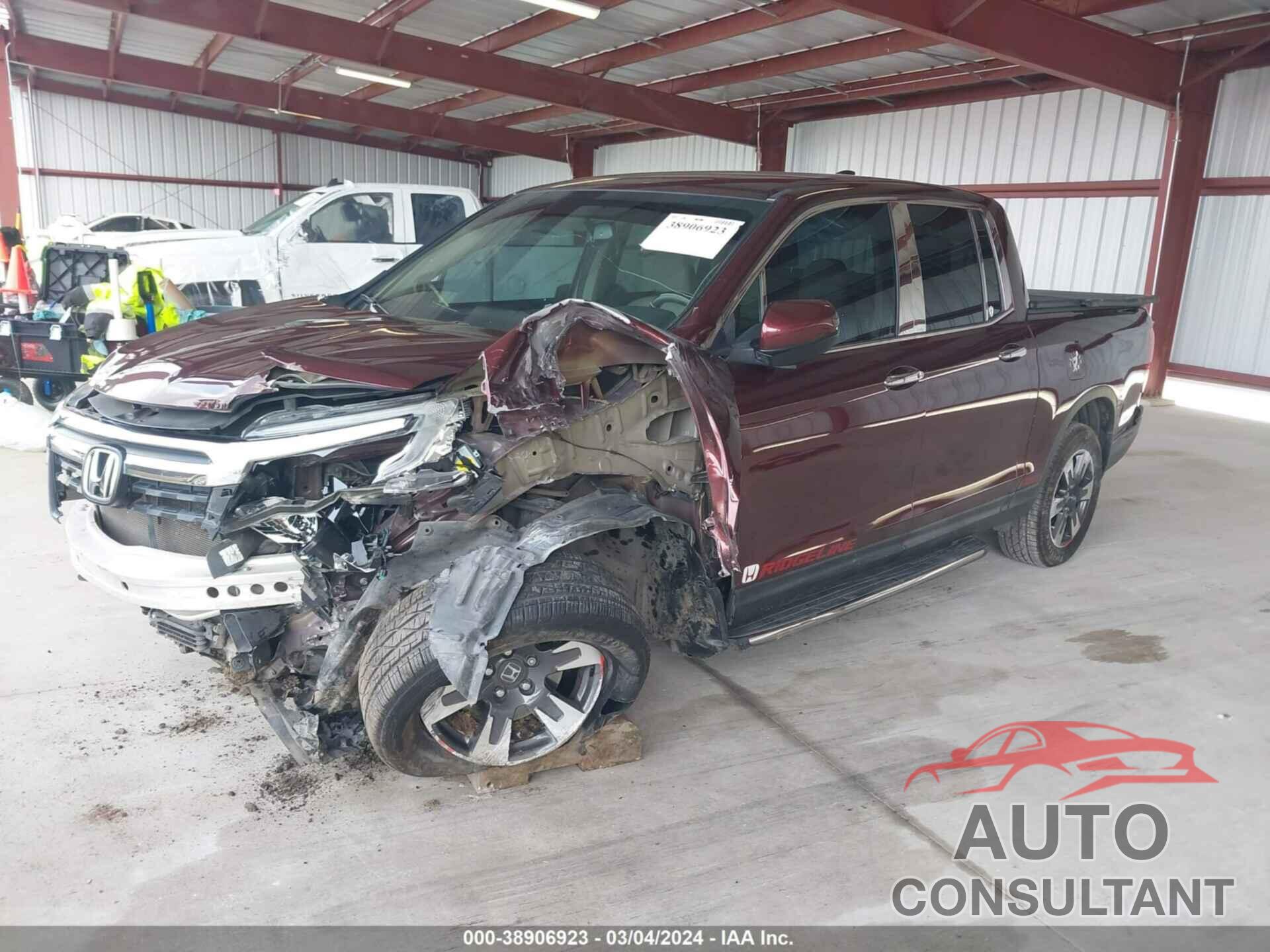 HONDA RIDGELINE 2017 - 5FPYK3F69HB004336