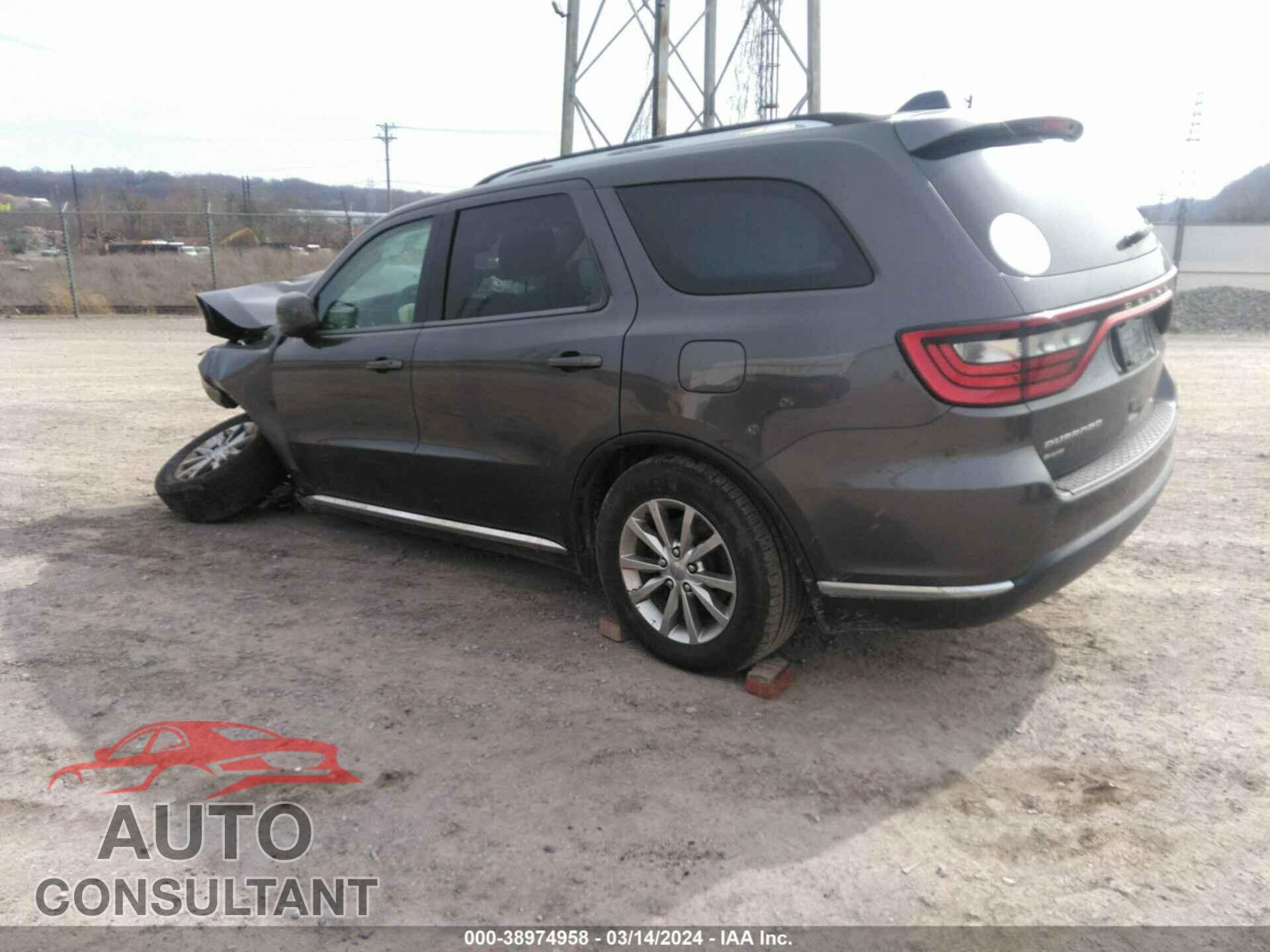 DODGE DURANGO 2017 - 1C4RDJAG1HC945210