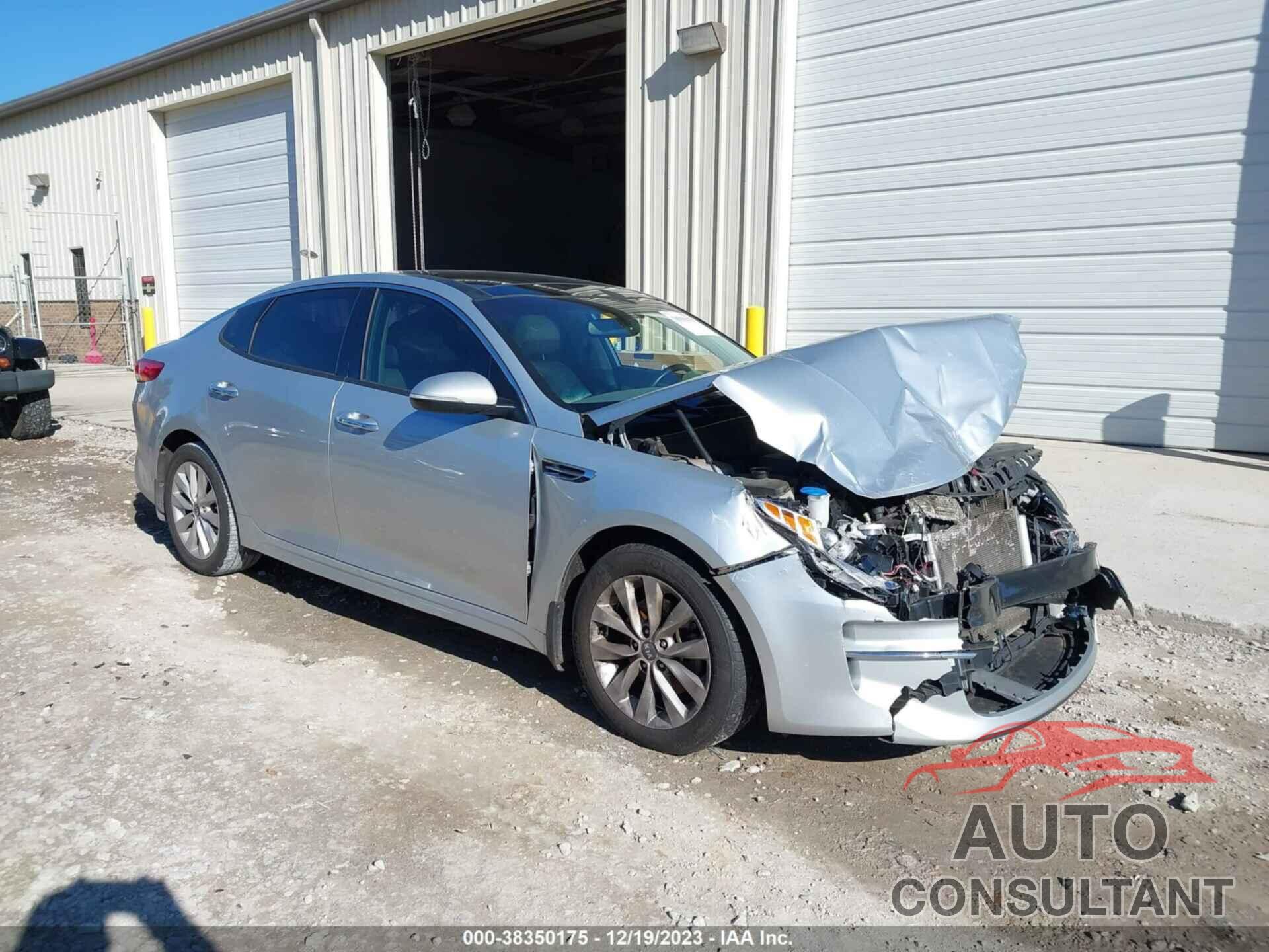 KIA OPTIMA 2016 - 5XXGU4L3XGG011337