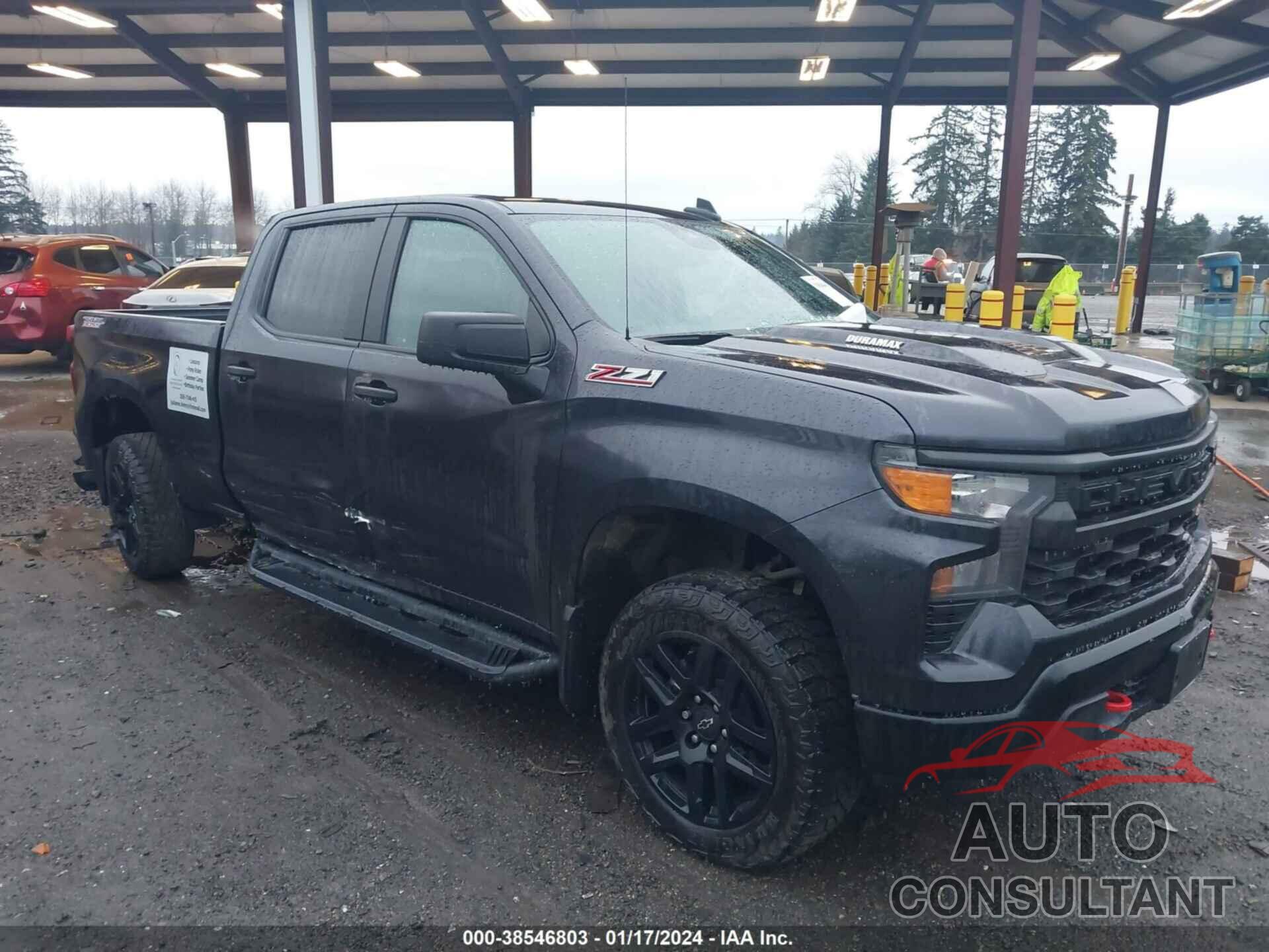 CHEVROLET SILVERADO 1500 2022 - 3GCUDCET6NG653610