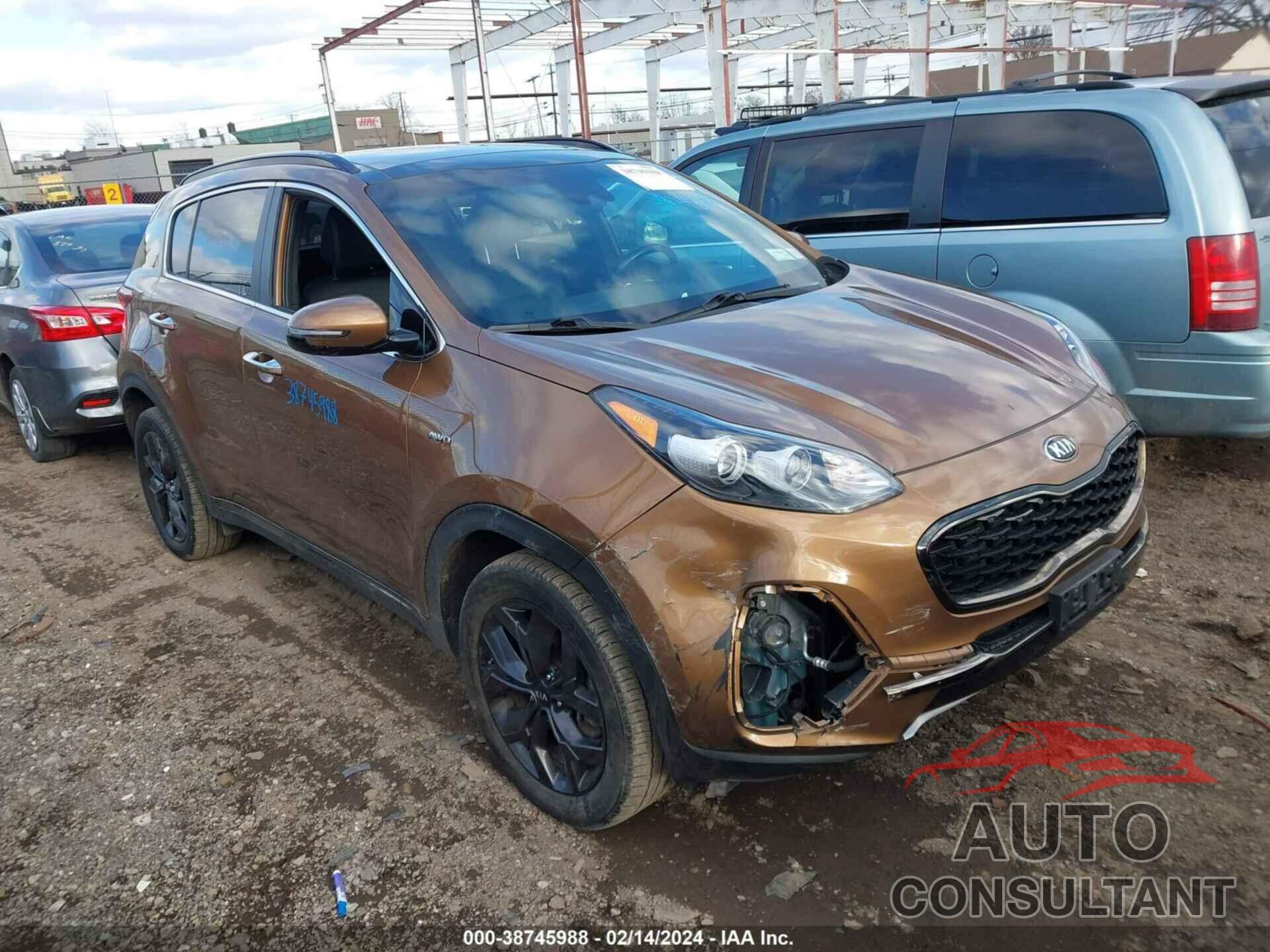 KIA SPORTAGE 2020 - KNDP6CAC2L7755864