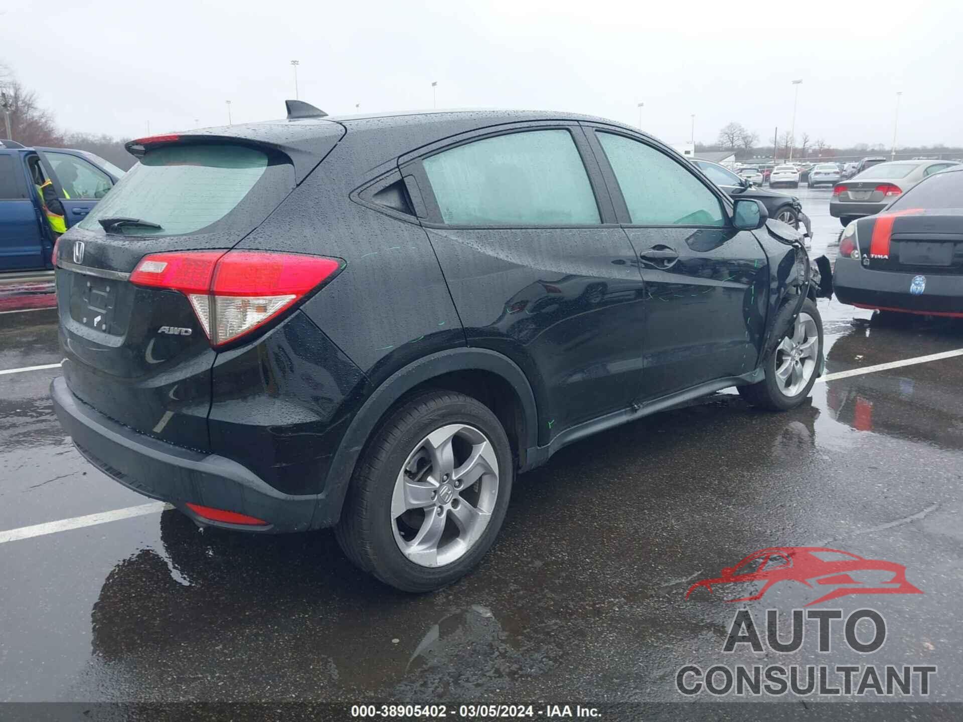 HONDA HR-V 2019 - 3CZRU6H36KG721686