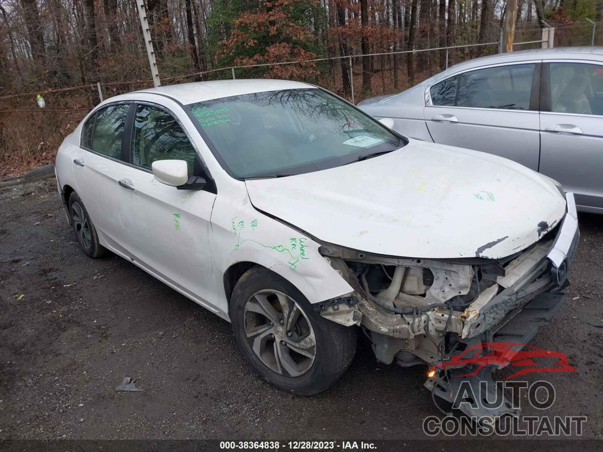 HONDA ACCORD 2016 - 1HGCR2F36GA141905