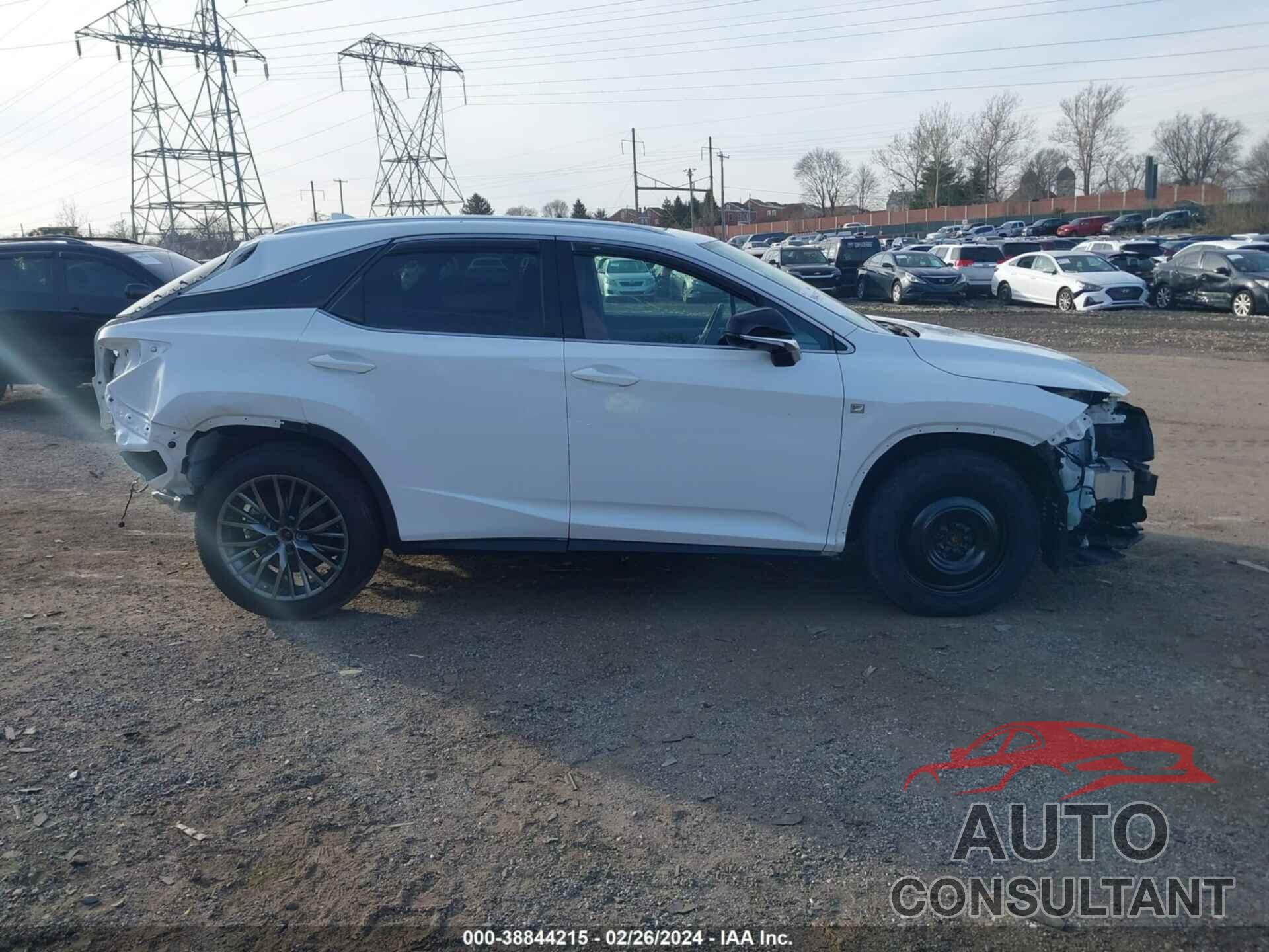 LEXUS RX 350 2022 - 2T2YZMDAXNC343684