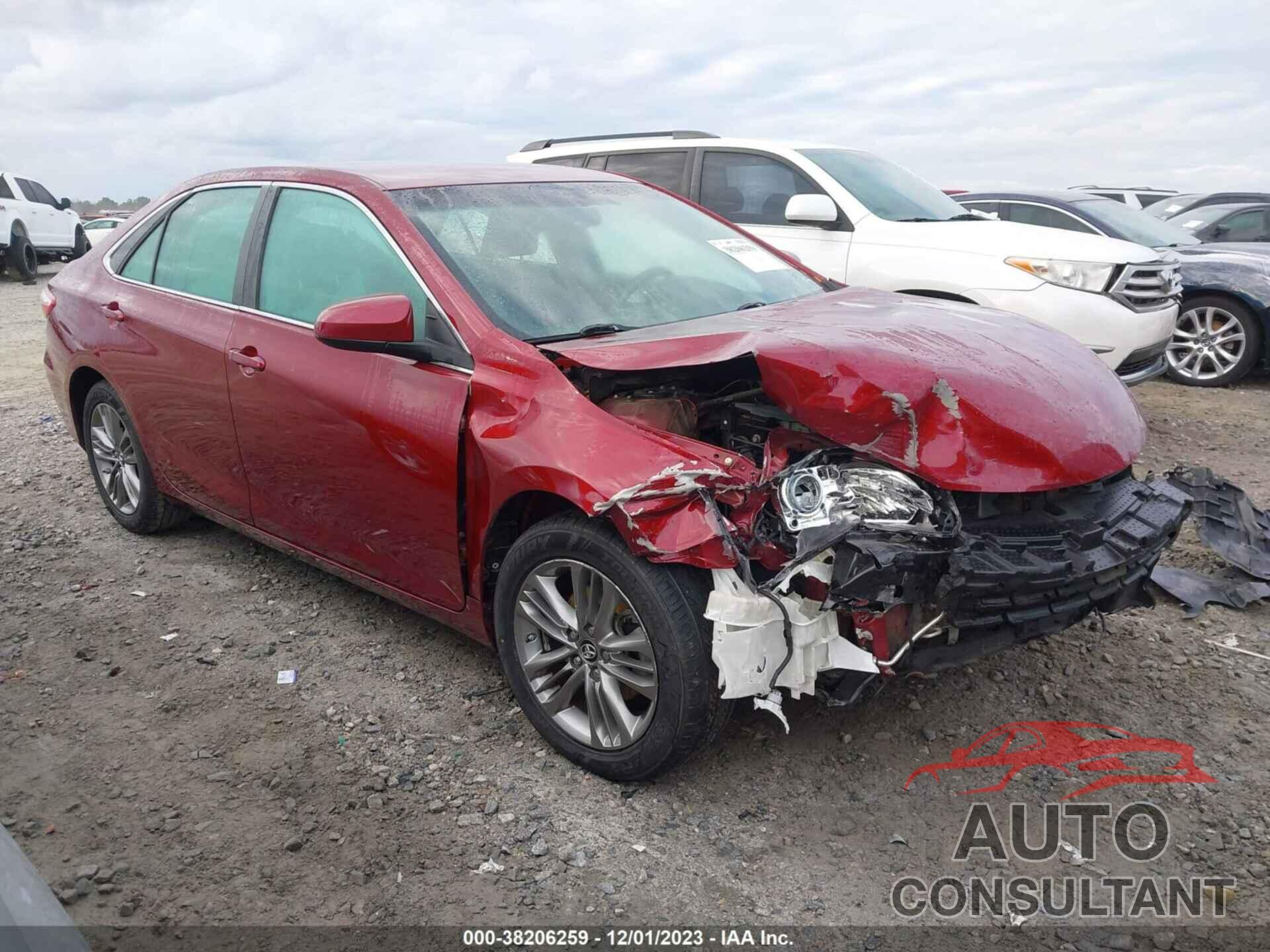 TOYOTA CAMRY 2017 - 4T1BF1FK3HU617172