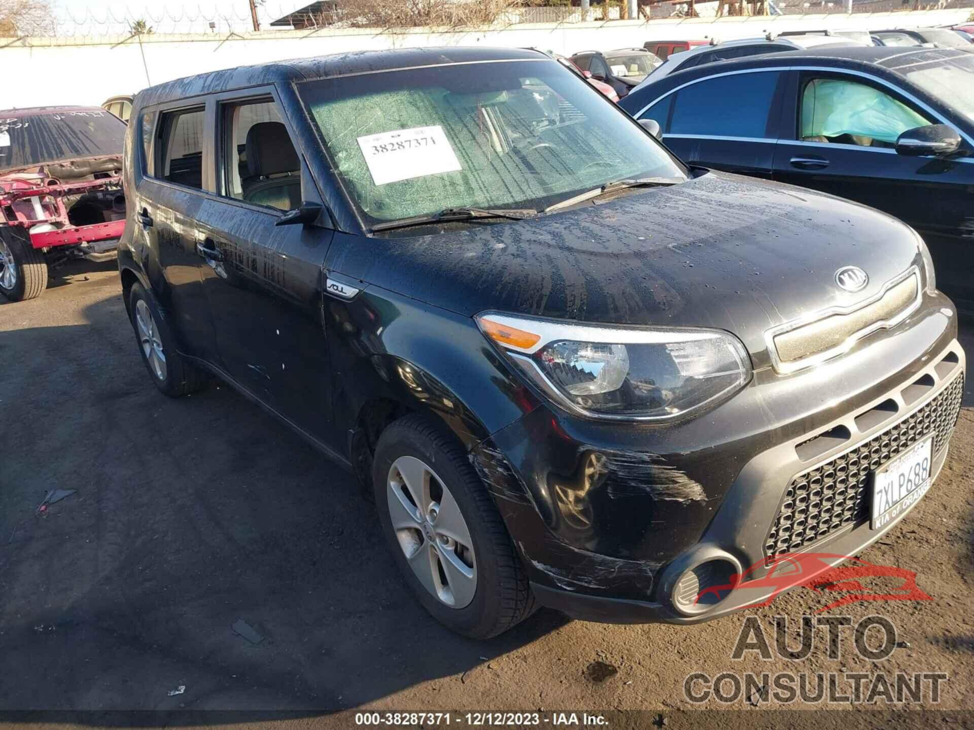 KIA SOUL 2016 - KNDJN2A27G7389979
