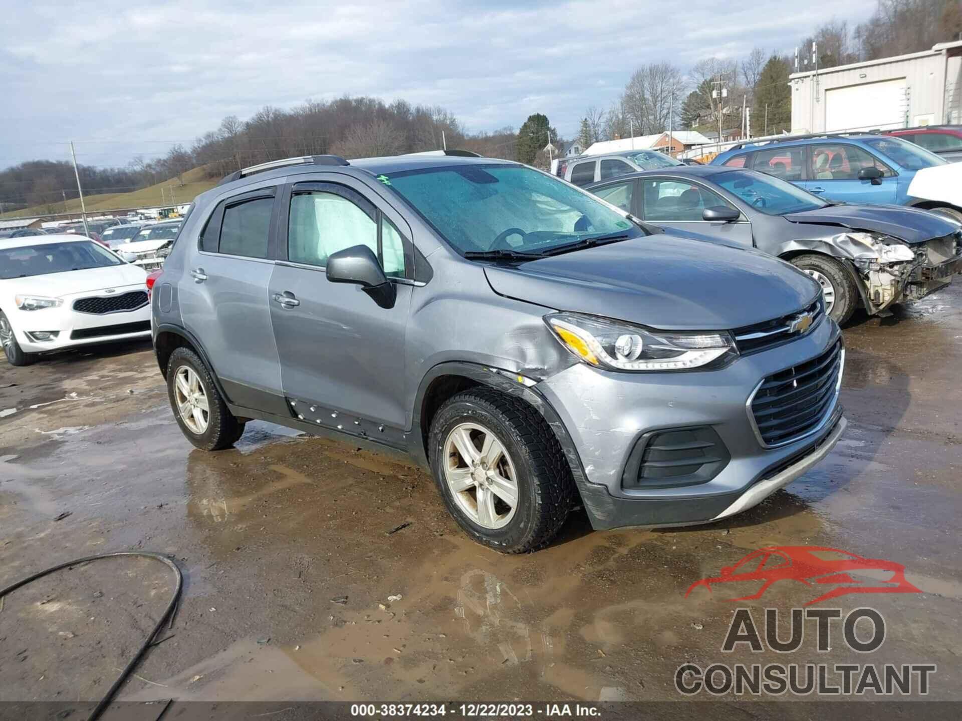 CHEVROLET TRAX 2019 - KL7CJPSB9KB919338