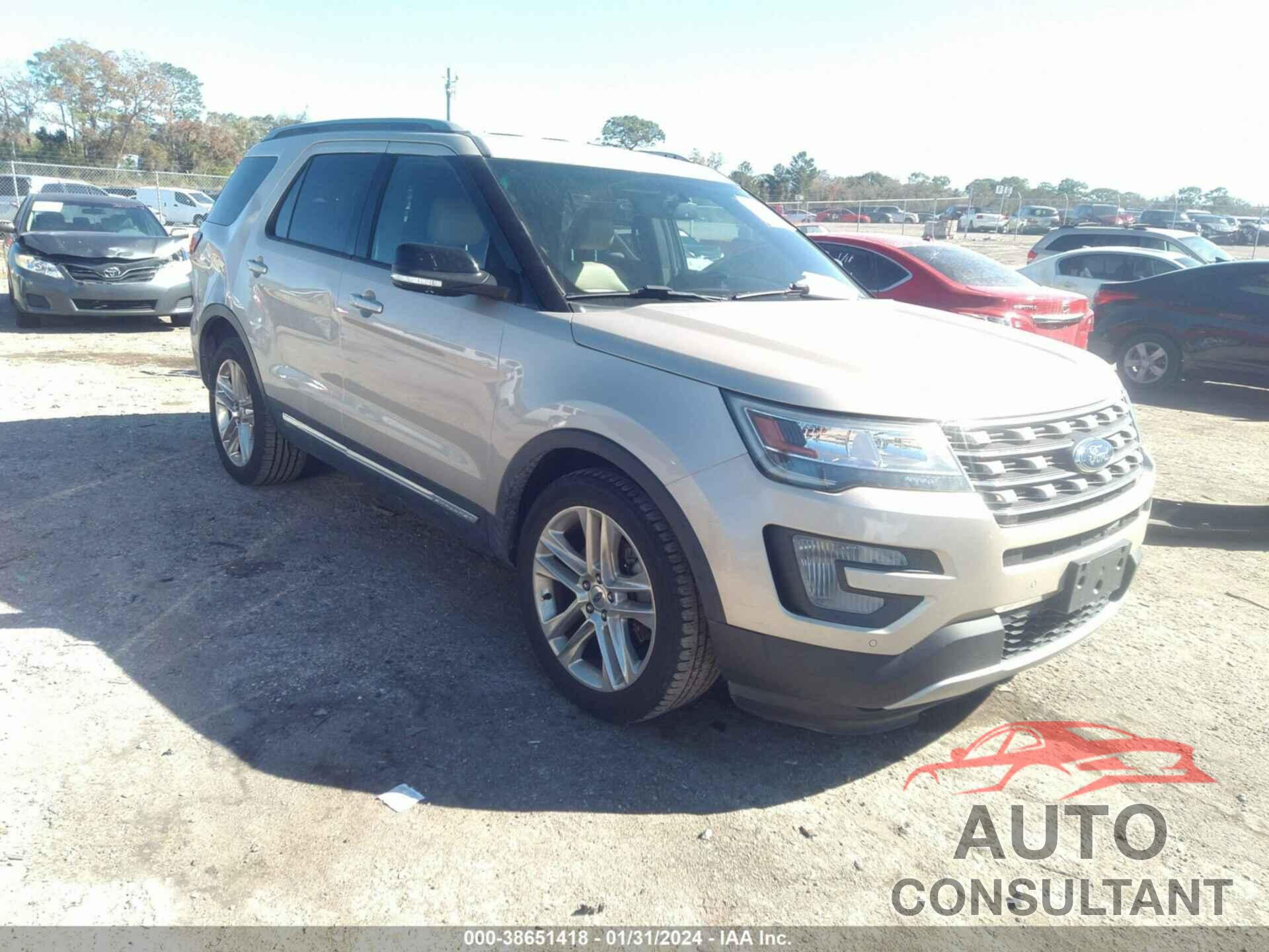 FORD EXPLORER 2017 - 1FM5K7D81HGA97541