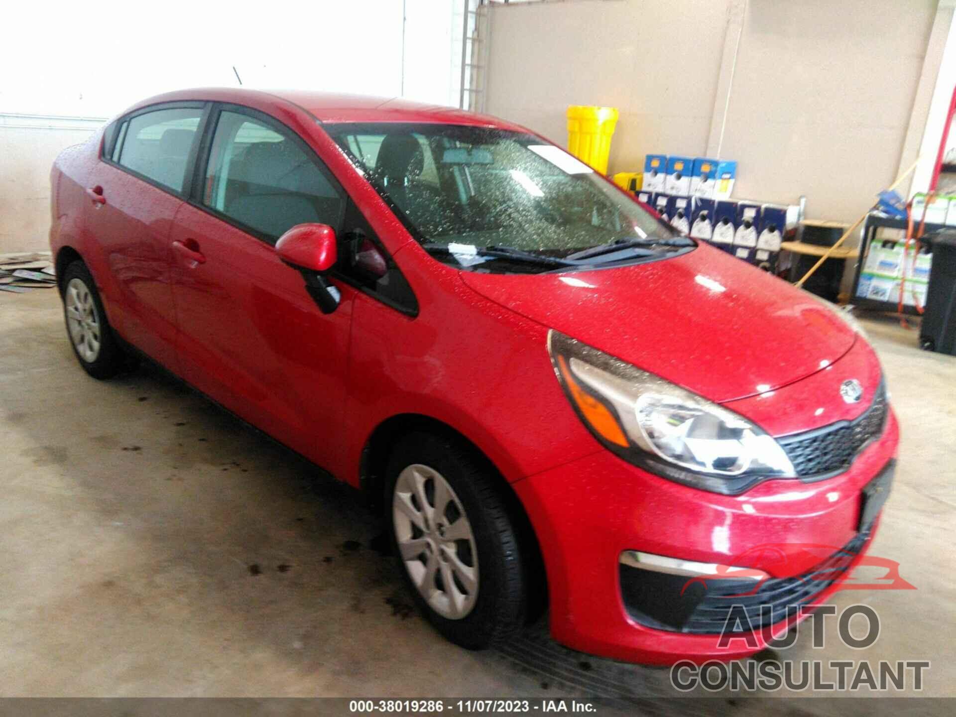 KIA RIO 2017 - KNADM4A38H6109575