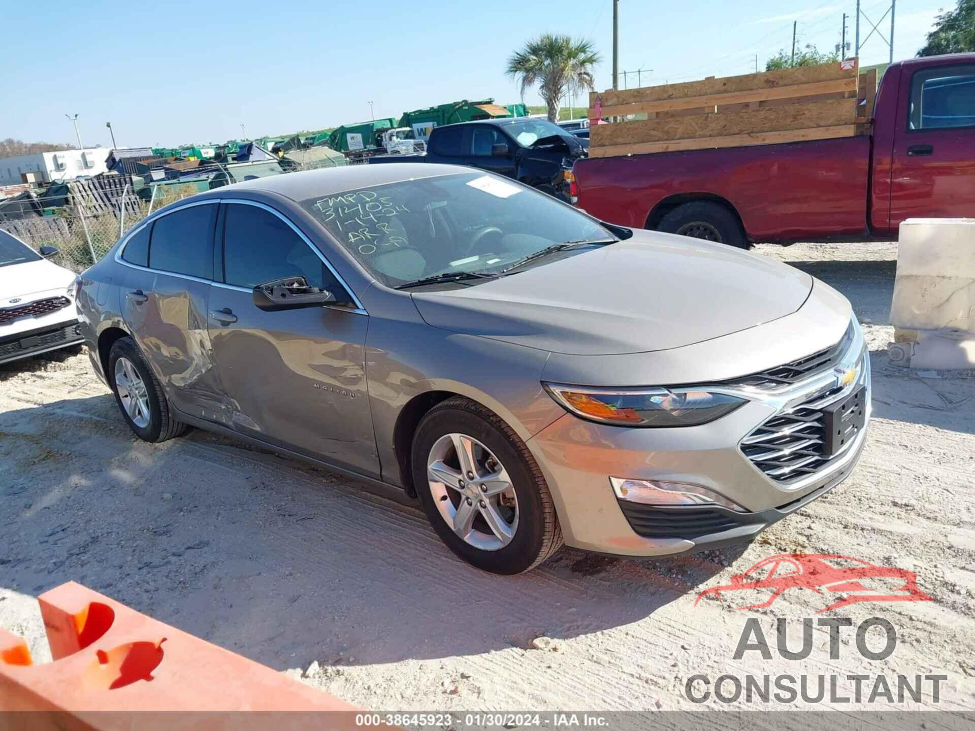 CHEVROLET MALIBU 2022 - 1G1ZD5STXNF193495