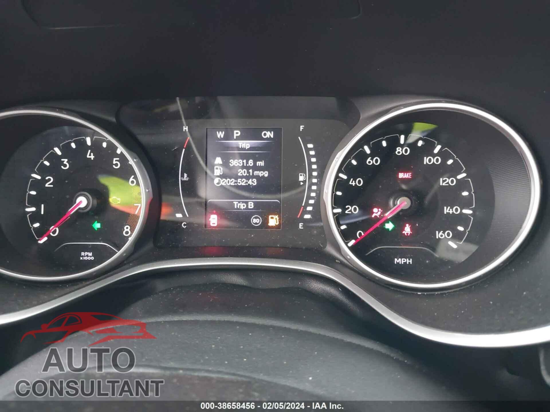 JEEP COMPASS 2020 - 3C4NJCBB2LT230732