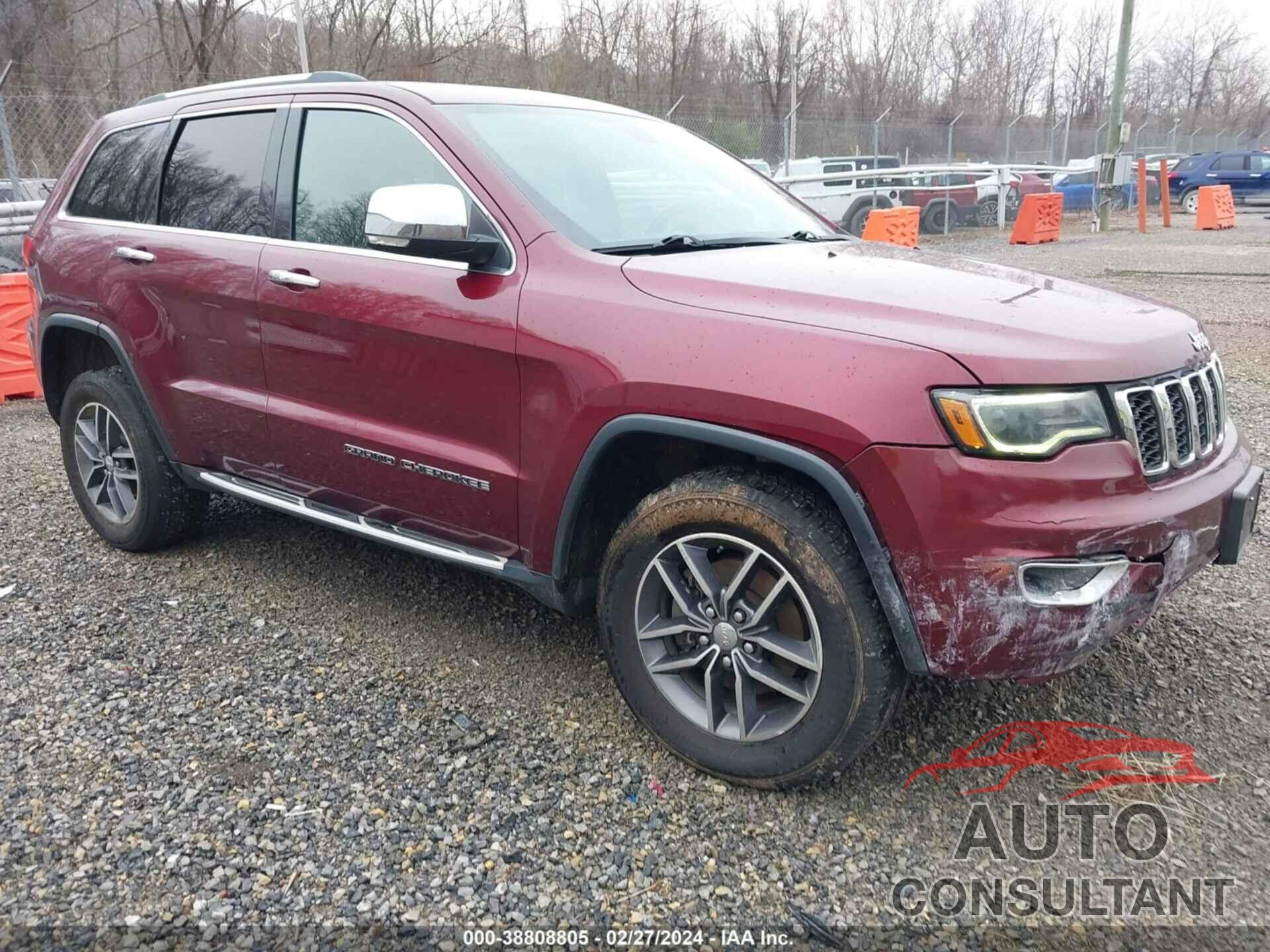 JEEP GRAND CHEROKEE 2017 - 1C4RJFBG7HC885471