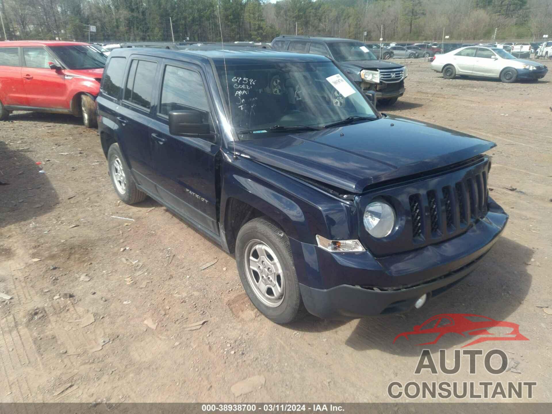 JEEP PATRIOT 2016 - 1C4NJPBA9GD678198