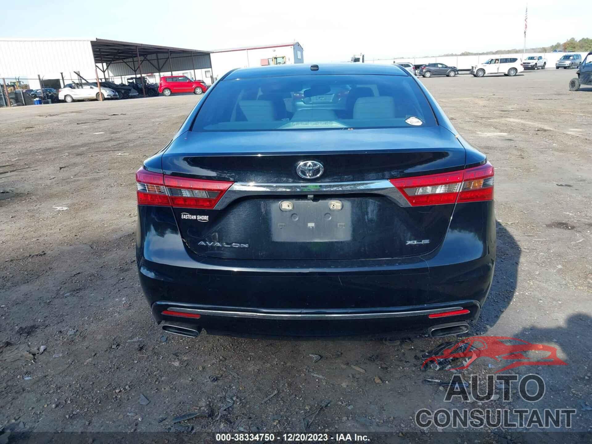 TOYOTA AVALON 2017 - 4T1BK1EB1HU257400