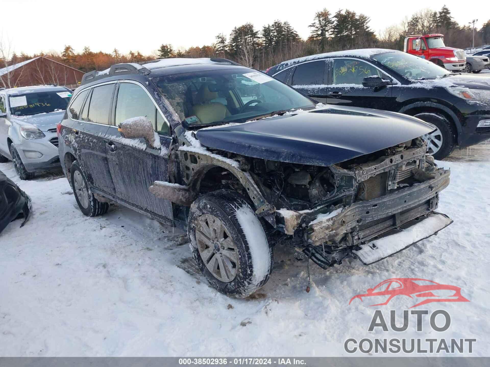 SUBARU OUTBACK 2018 - 4S4BSAFCXJ3224382
