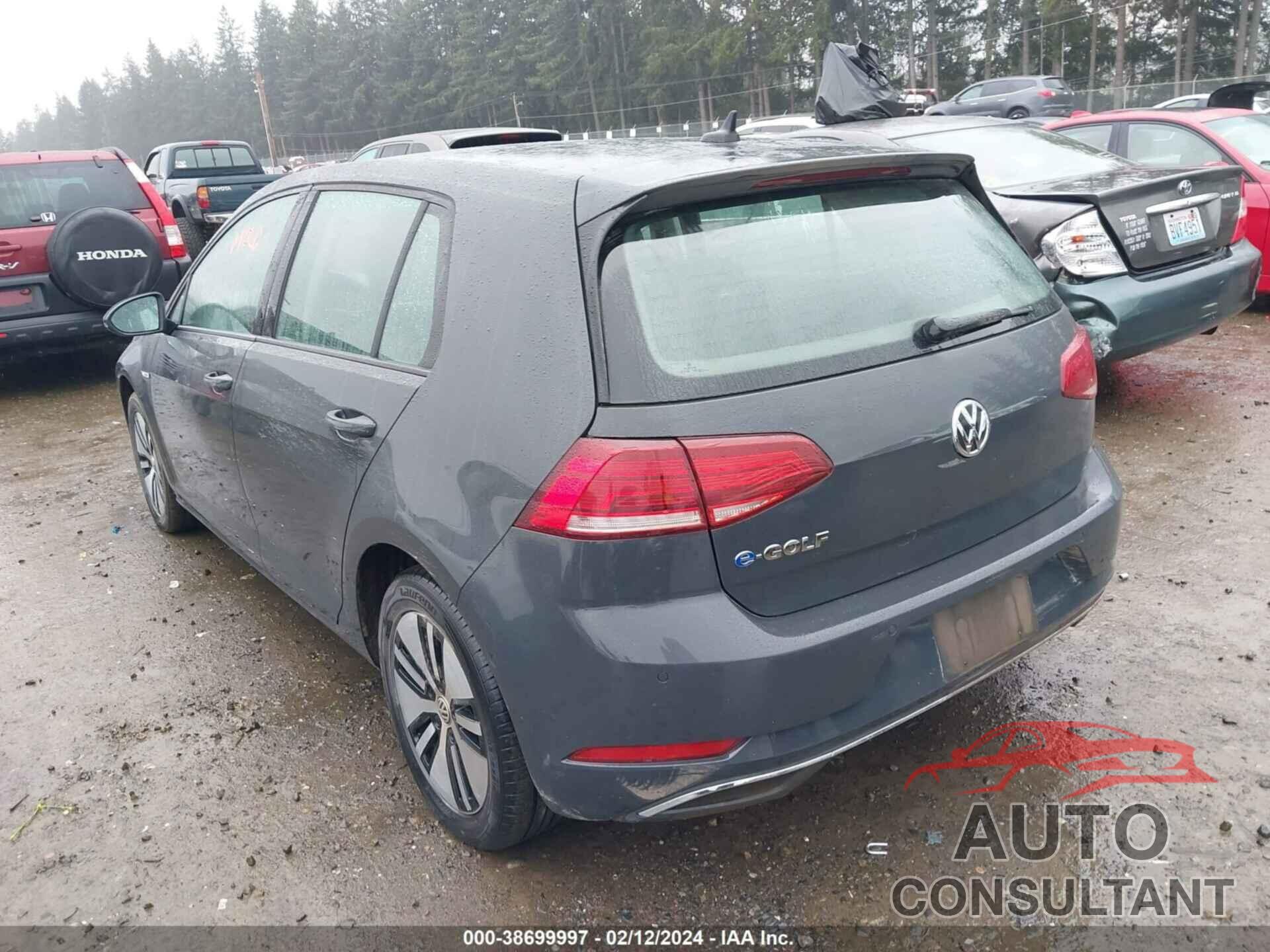 VOLKSWAGEN E-GOLF 2019 - WVWPR7AU5KW915571