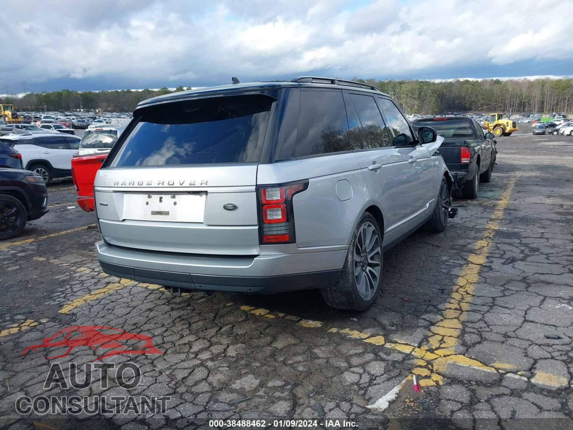 LAND ROVER RANGE ROVER 2016 - SALGS2EFXGA296286