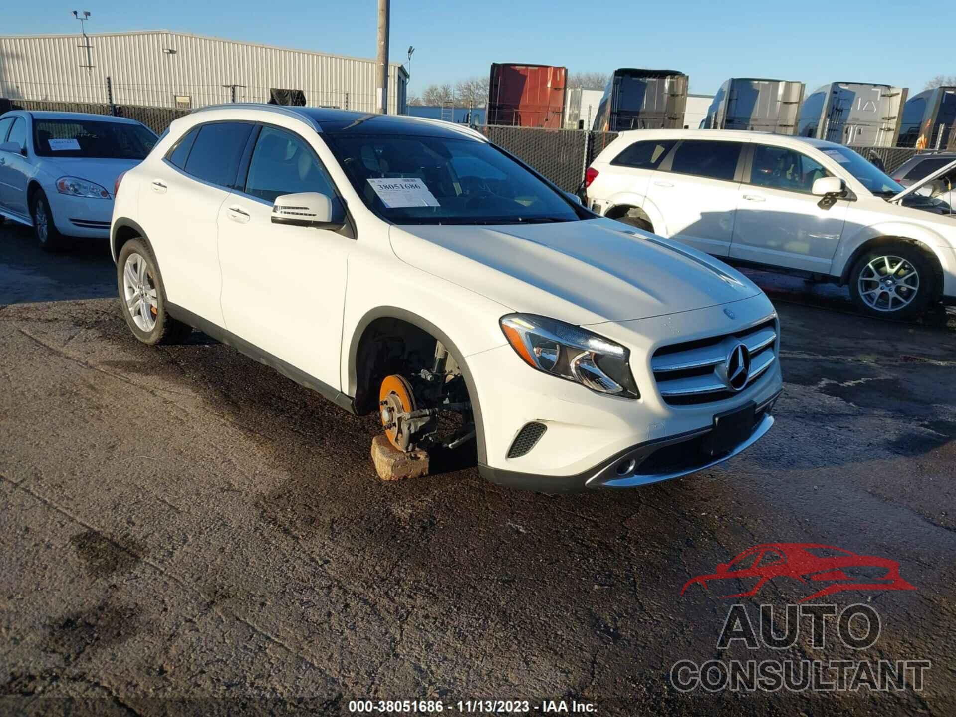 MERCEDES-BENZ GLA 250 2017 - WDCTG4GB8HJ312946