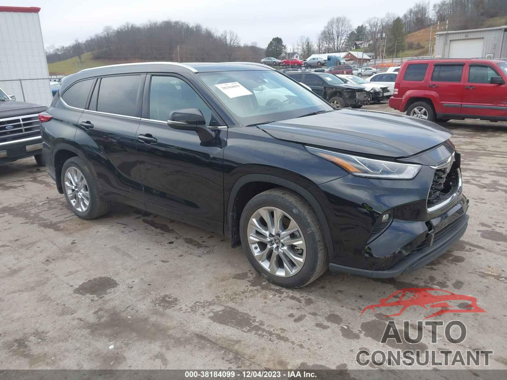 TOYOTA HIGHLANDER 2021 - 5TDDZRBH5MS530725