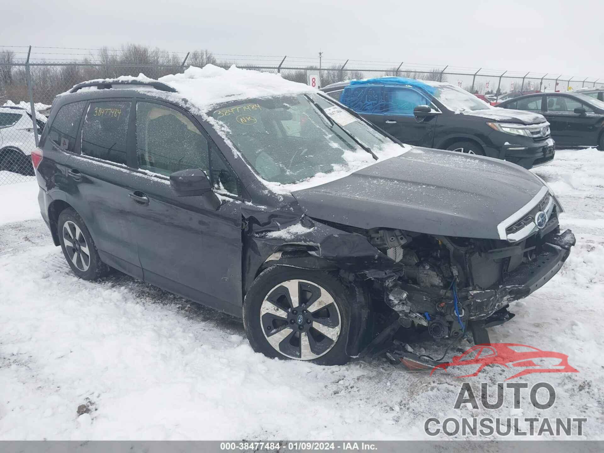 SUBARU FORESTER 2018 - JF2SJAEC0JH432087