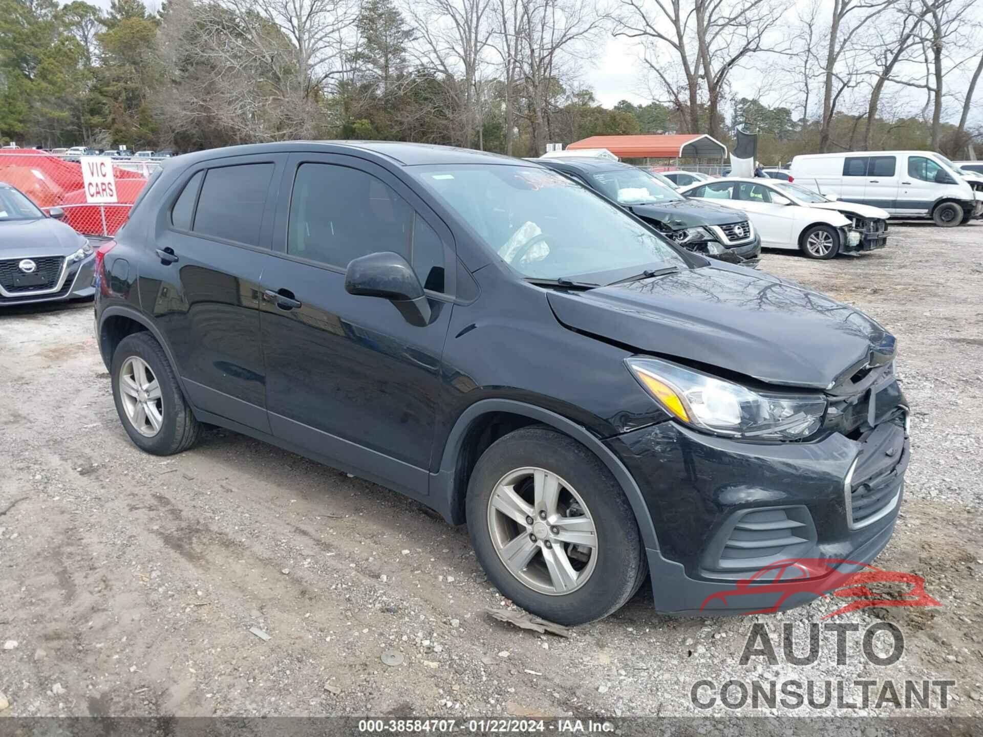 CHEVROLET TRAX 2020 - 3GNCJKSB3LL283724