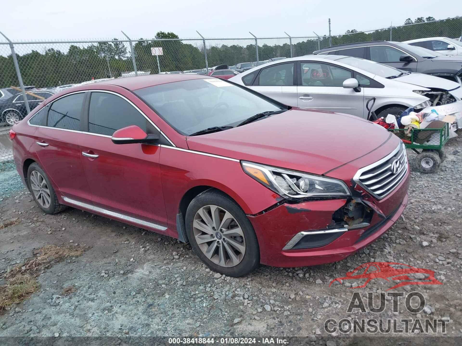 HYUNDAI SONATA 2016 - 5NPE34AF5GH346419