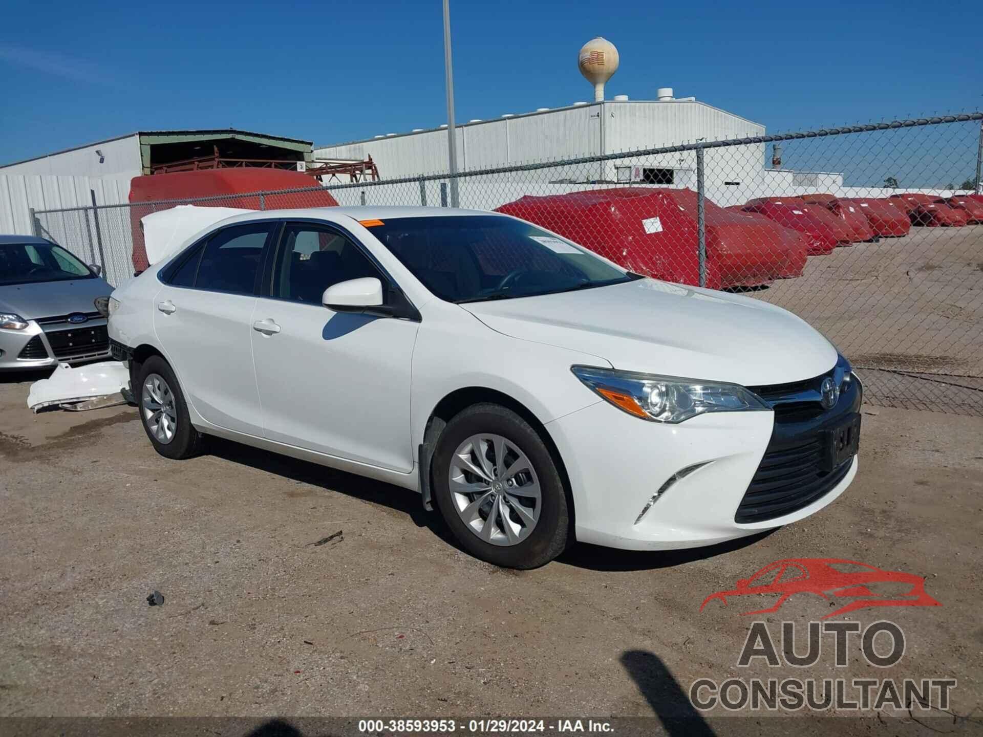 TOYOTA CAMRY 2016 - 4T4BF1FK4GR540560