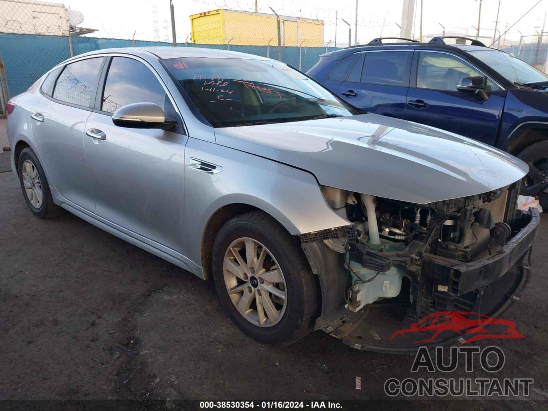 KIA OPTIMA 2018 - 5XXGT4L32JG228987