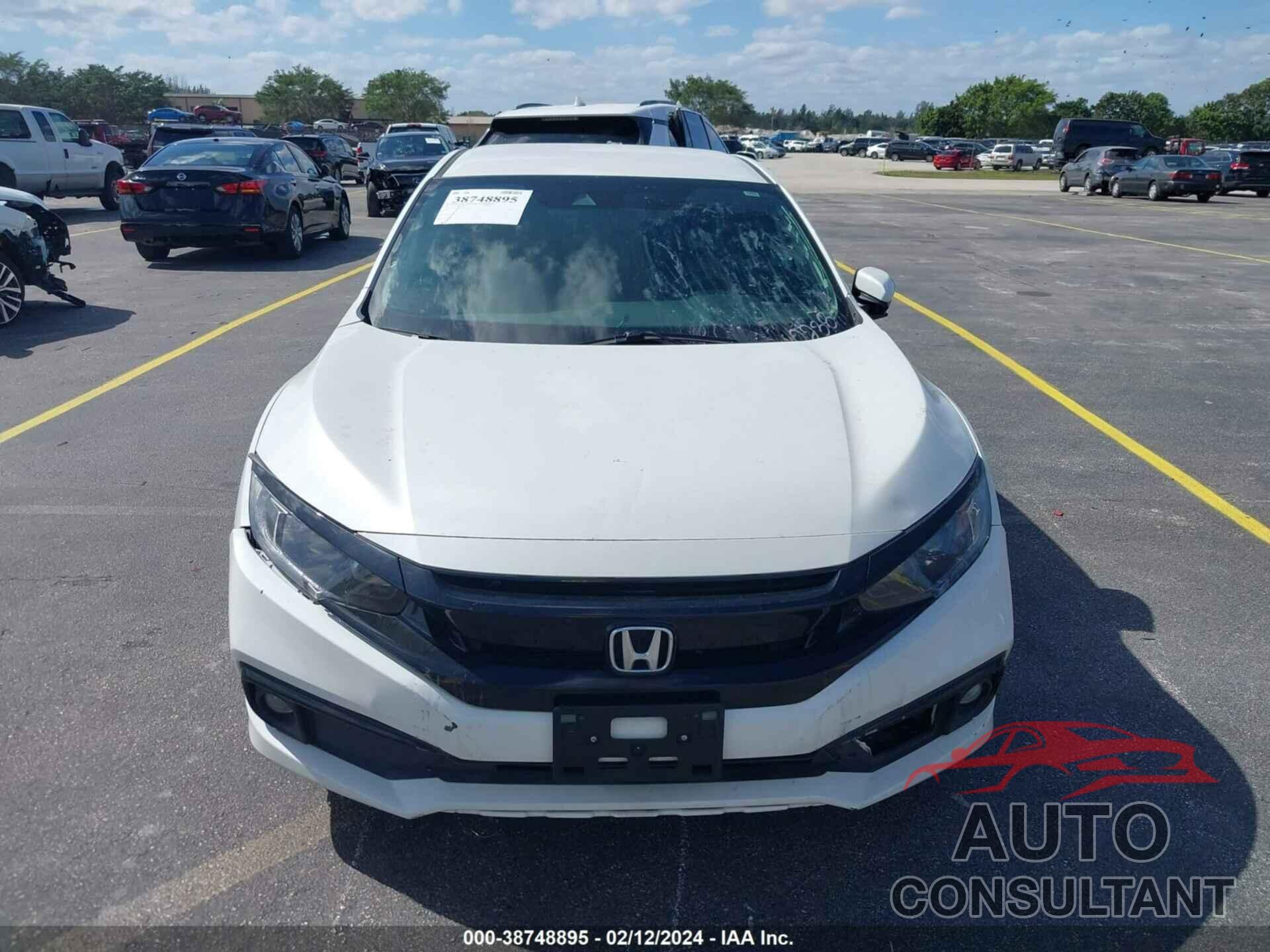 HONDA CIVIC 2019 - 19XFC2E81KE000238