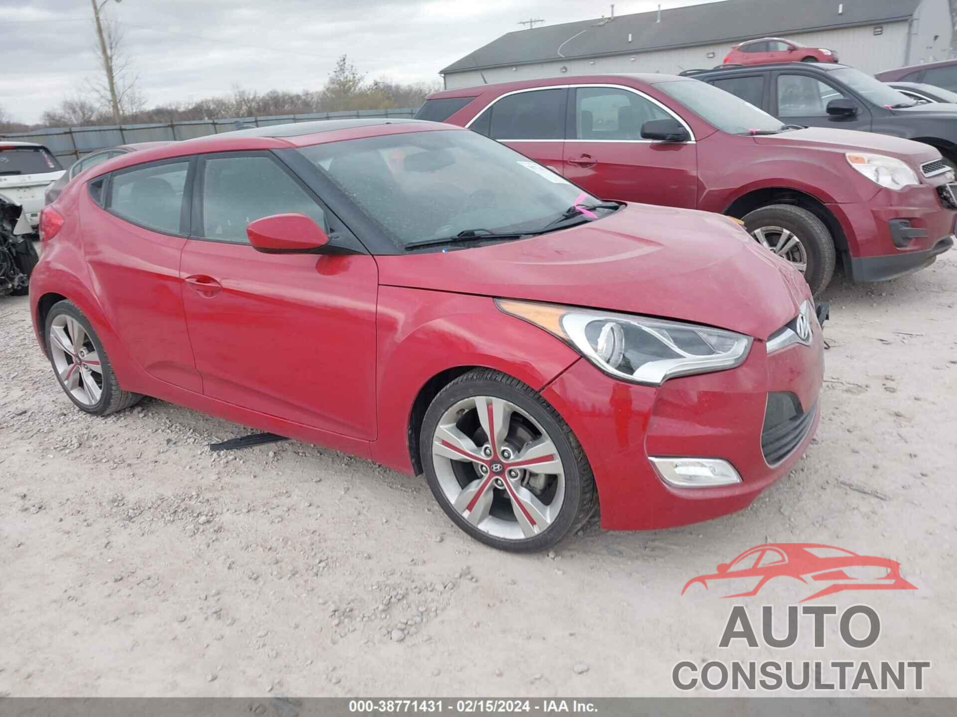 HYUNDAI VELOSTER 2017 - KMHTC6AD5HU316020