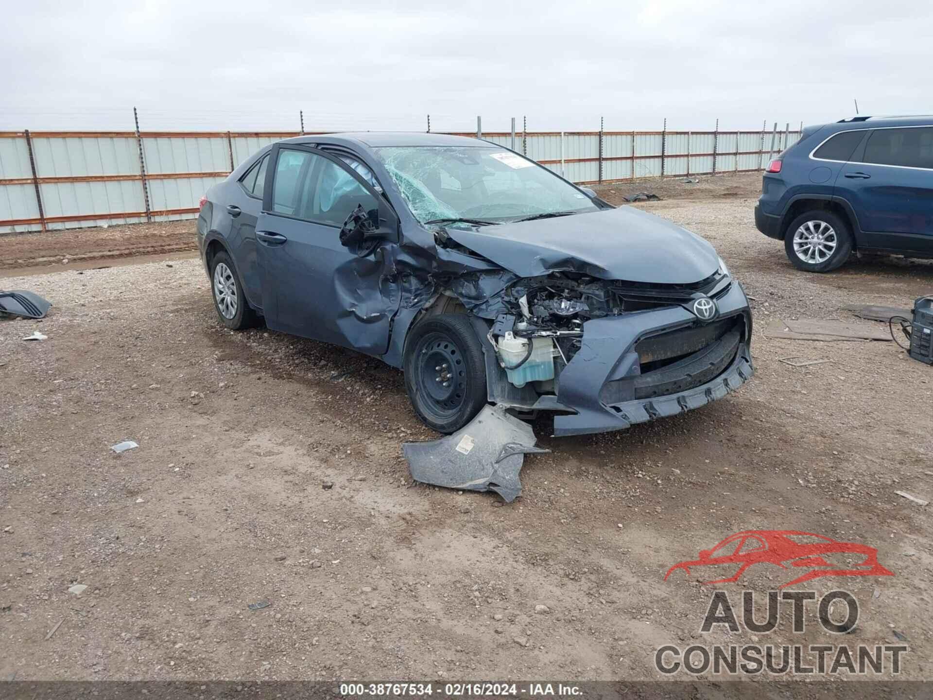 TOYOTA COROLLA 2017 - 2T1BURHE7HC928715