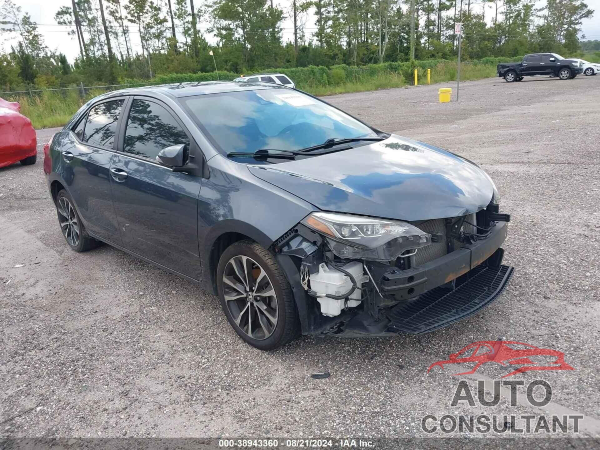 TOYOTA COROLLA 2019 - 2T1BURHE1KC220368