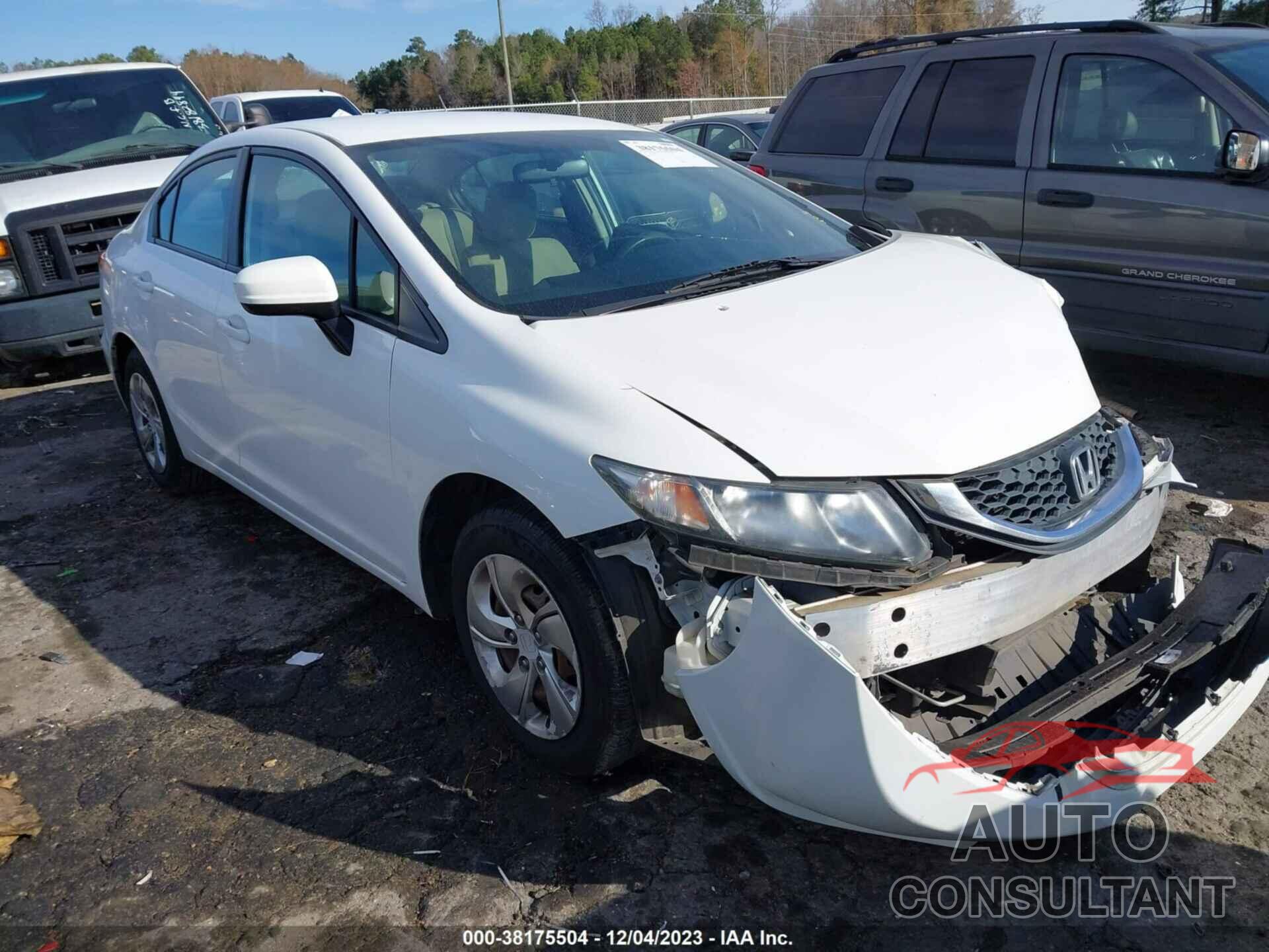 HONDA CIVIC 2015 - 19XFB2F5XFE121928